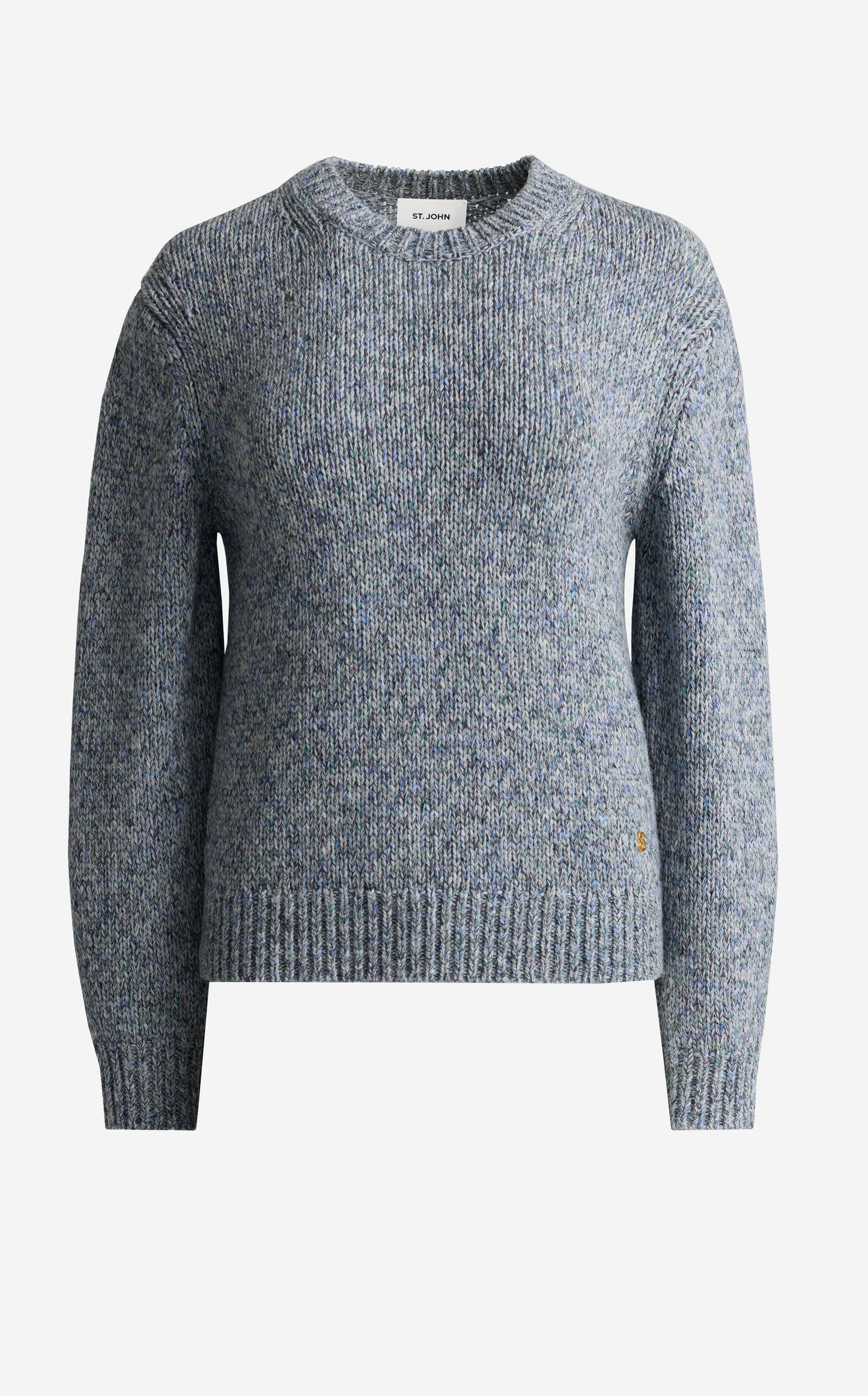 Sweater In Space Dye Mouliné