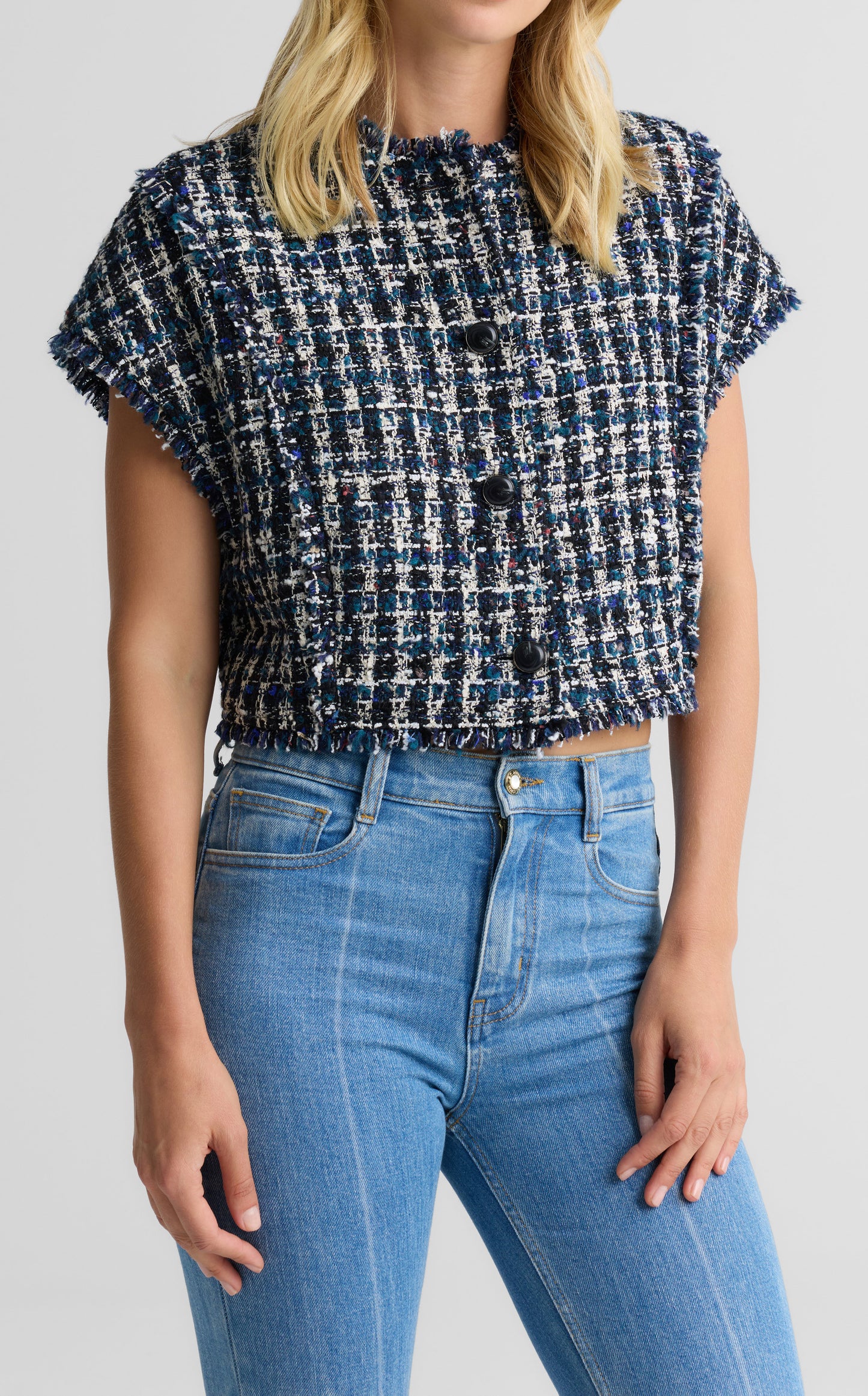 Randi Jacket In Aspen Tweed