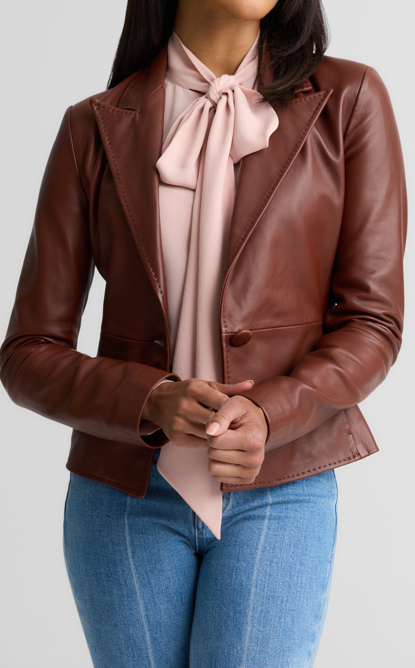 Farrah Jacket In Nappa Leather