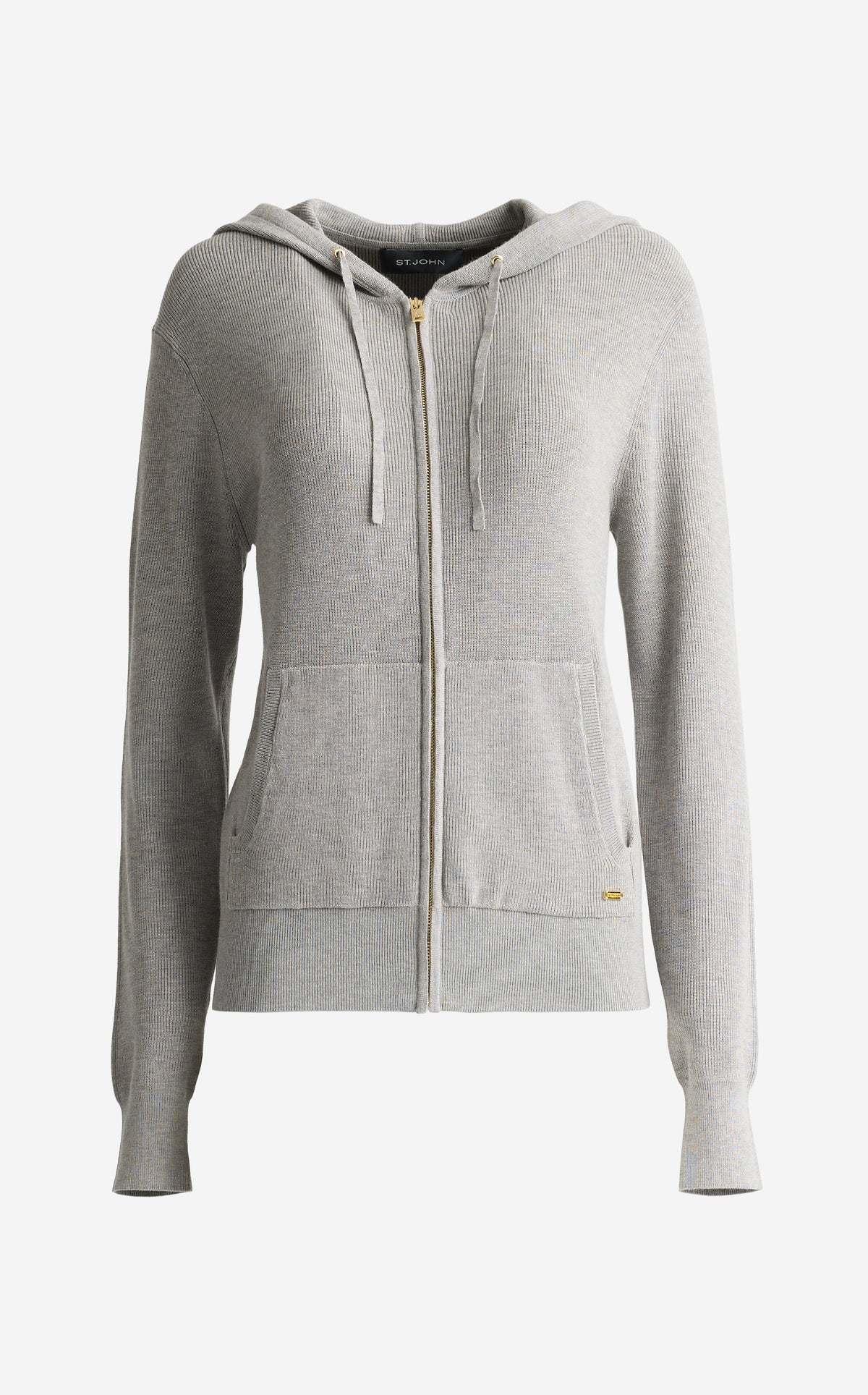 Lightweight Knit Hoodie