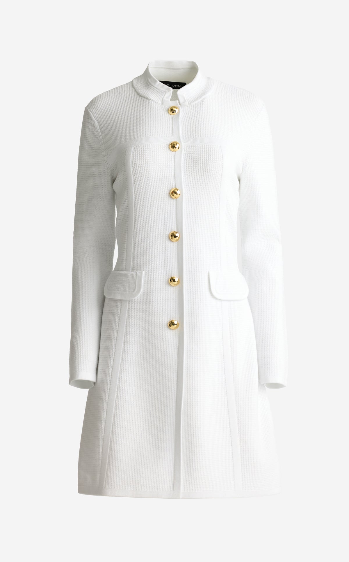 Piqué A-Line Jacket