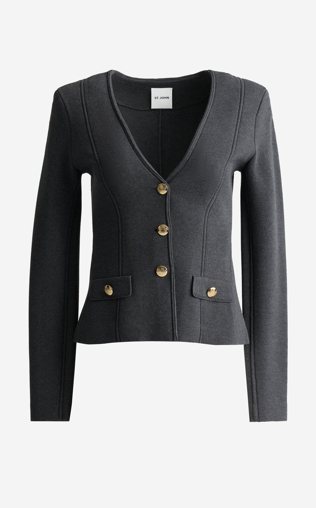 Erin Jacket In Santa Roma Knit