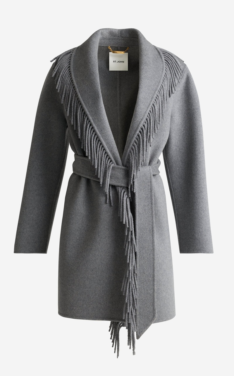 Jacket In Doubleface Cashmere Wool Blend