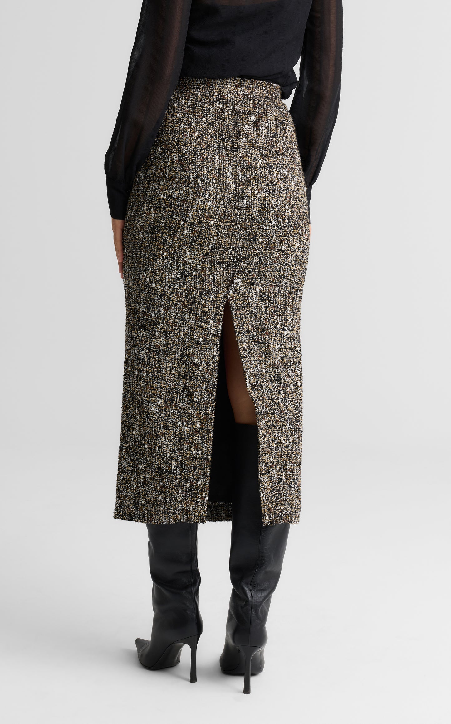 Margot Skirt In Kensington Tweed