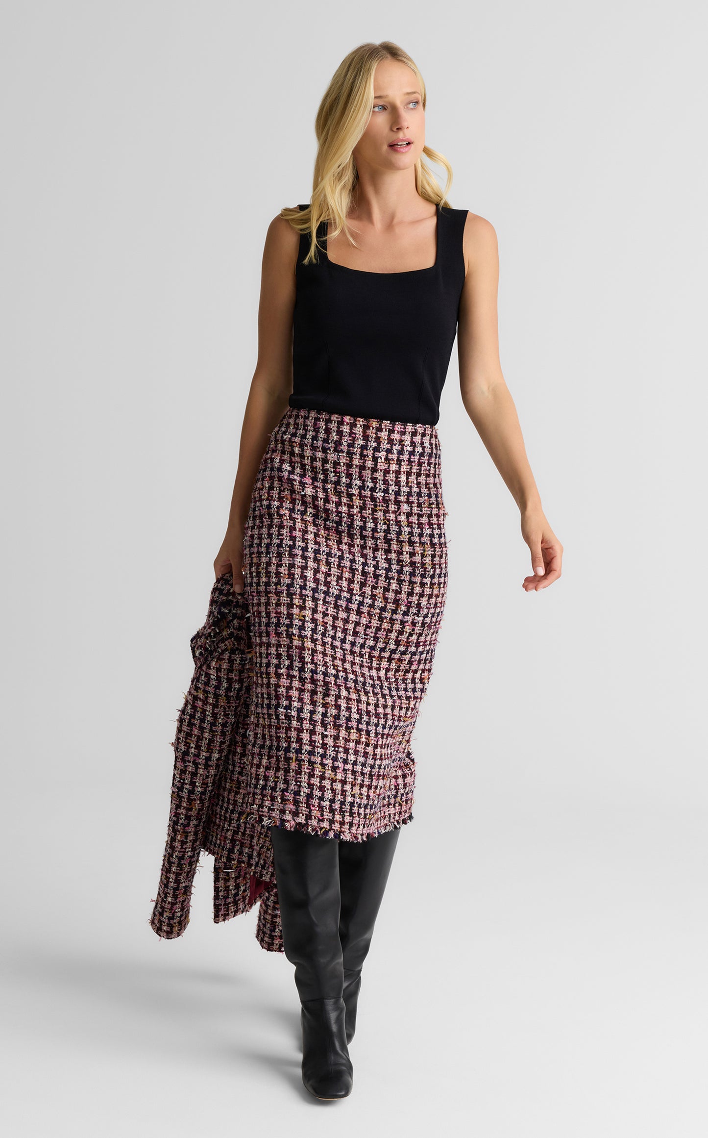 Margot Skirt In Lachman Tweed