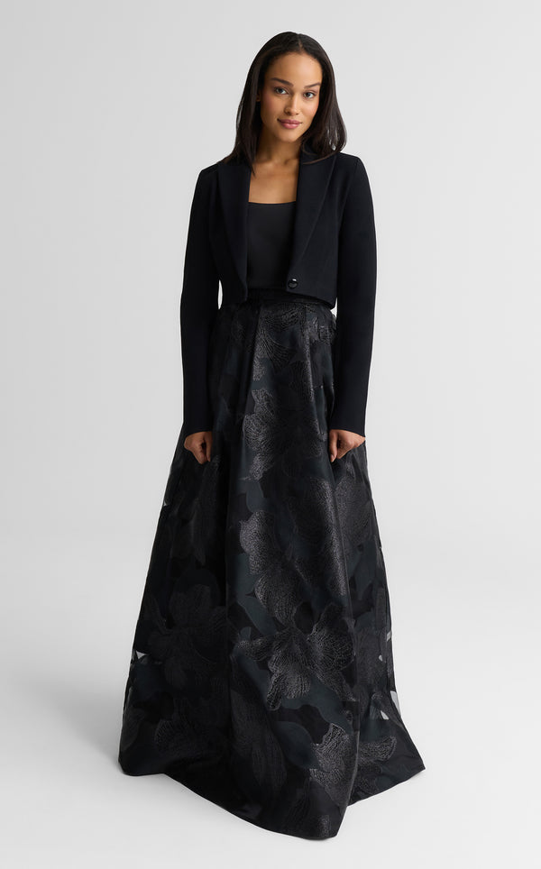 Bethany Skirt In Floral Organza