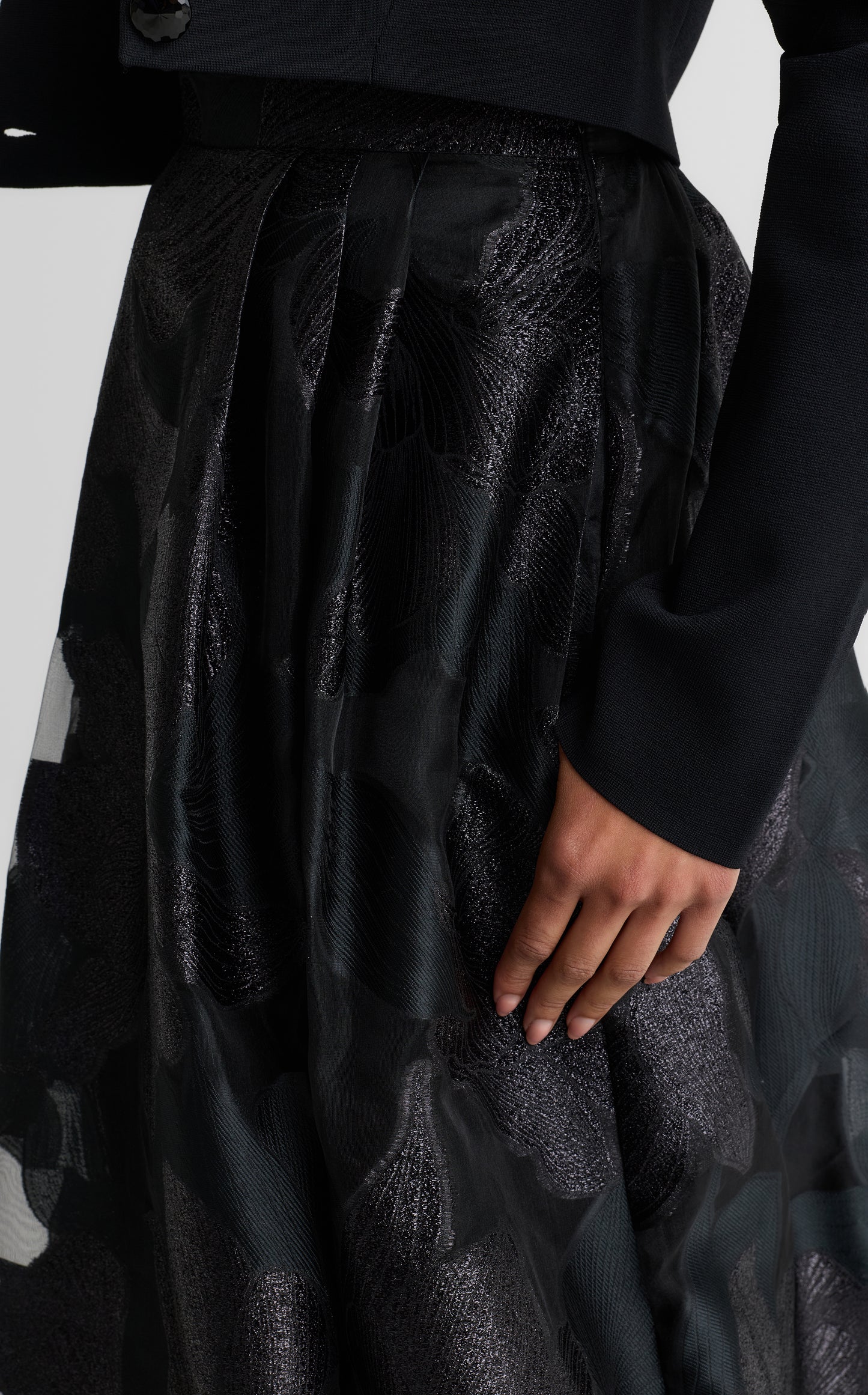 Bethany Skirt In Floral Organza