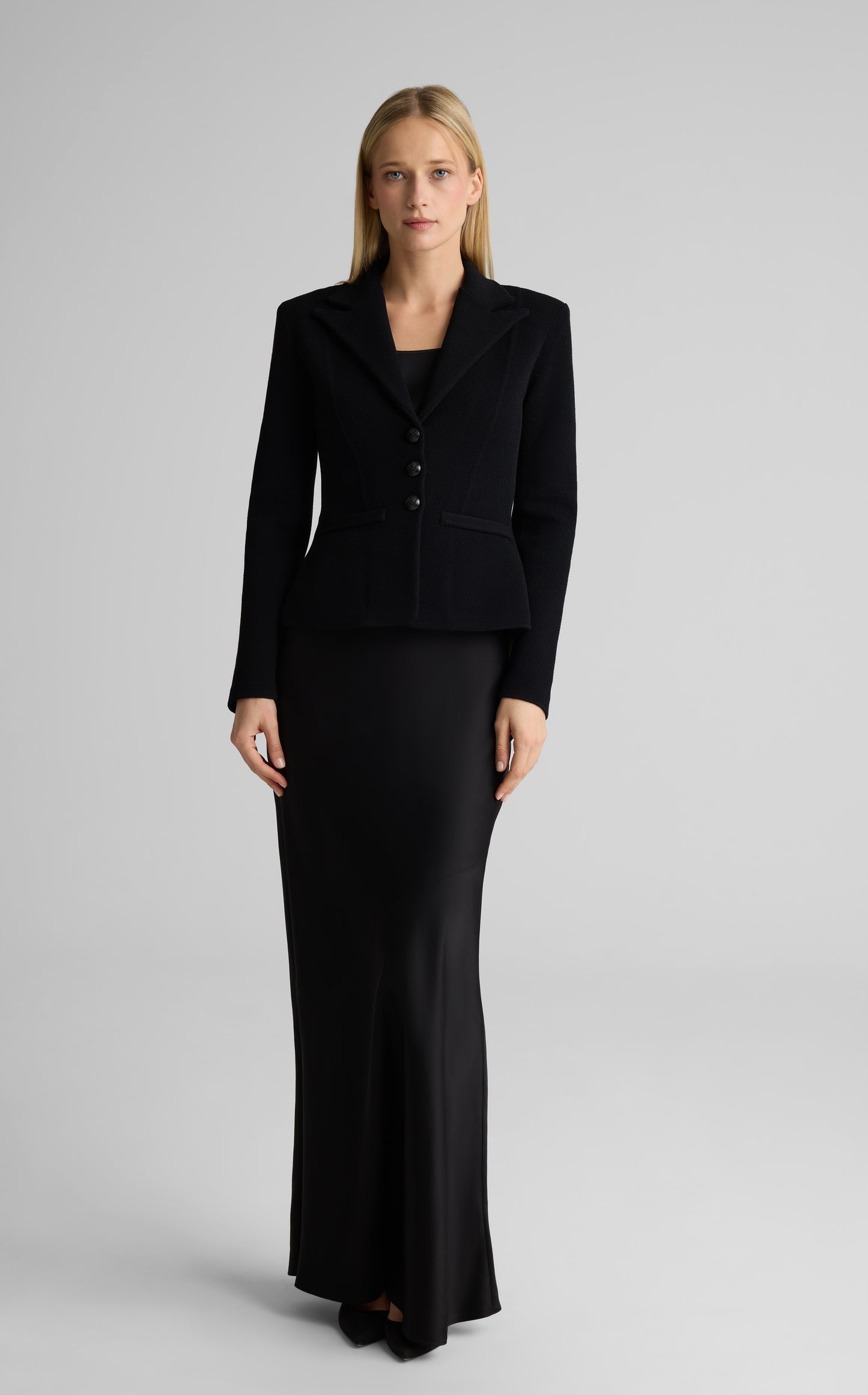 Beverly Skirt In Liquid Satin