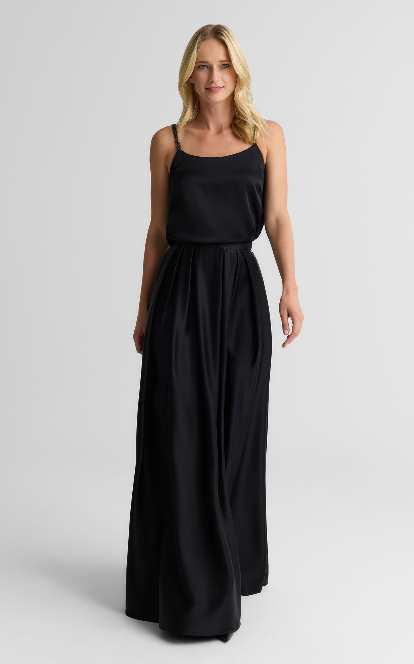 Bethany Skirt In Liquid Satin