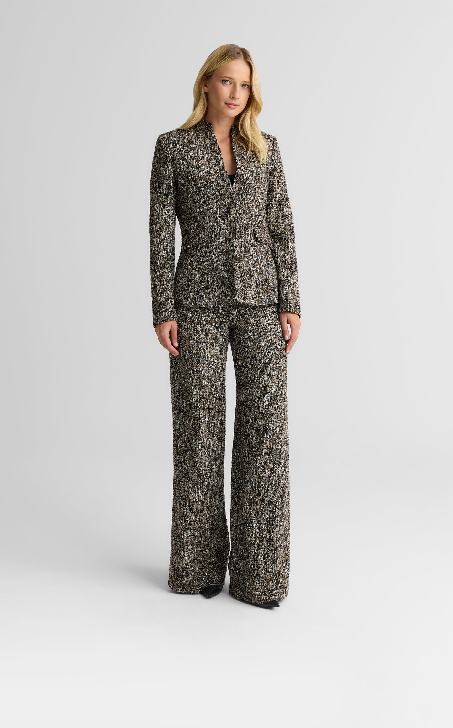 Maddie Pant In Kensington Tweed