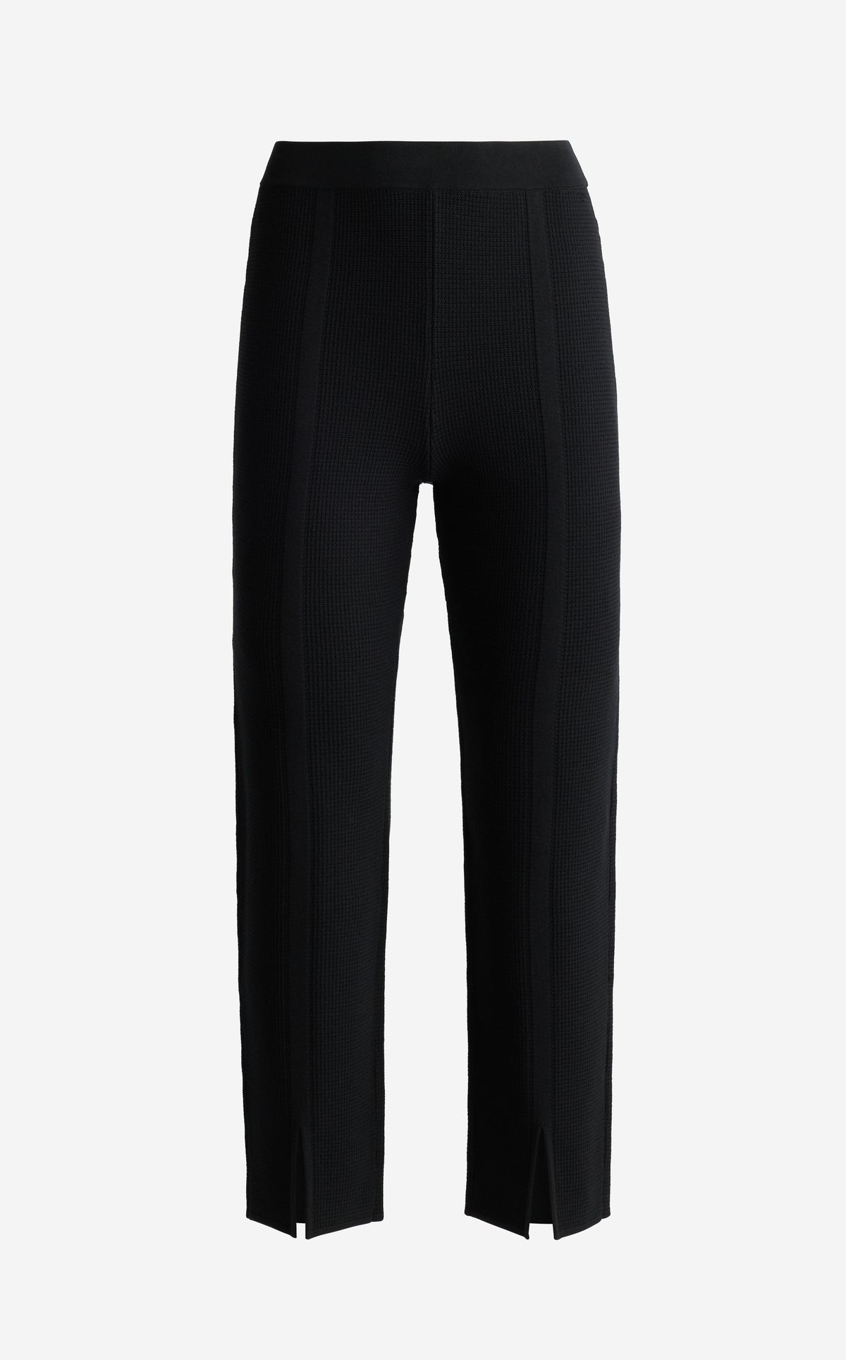 Piqué Knit Ankle Pants