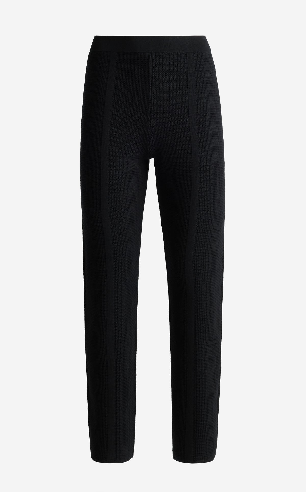 Piqué Knit Cigarette Pants