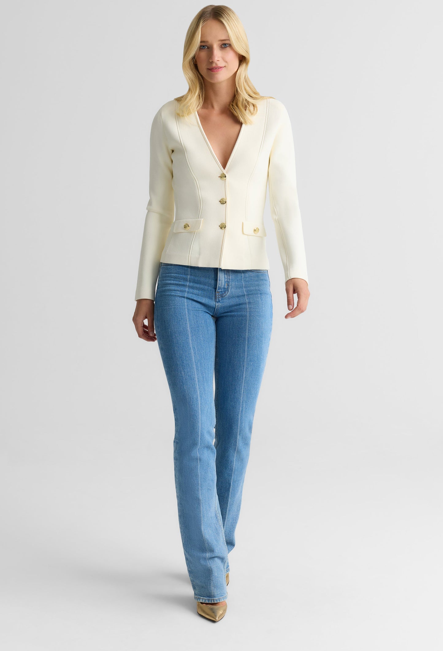 Charlotte Pant In Stretch Denim