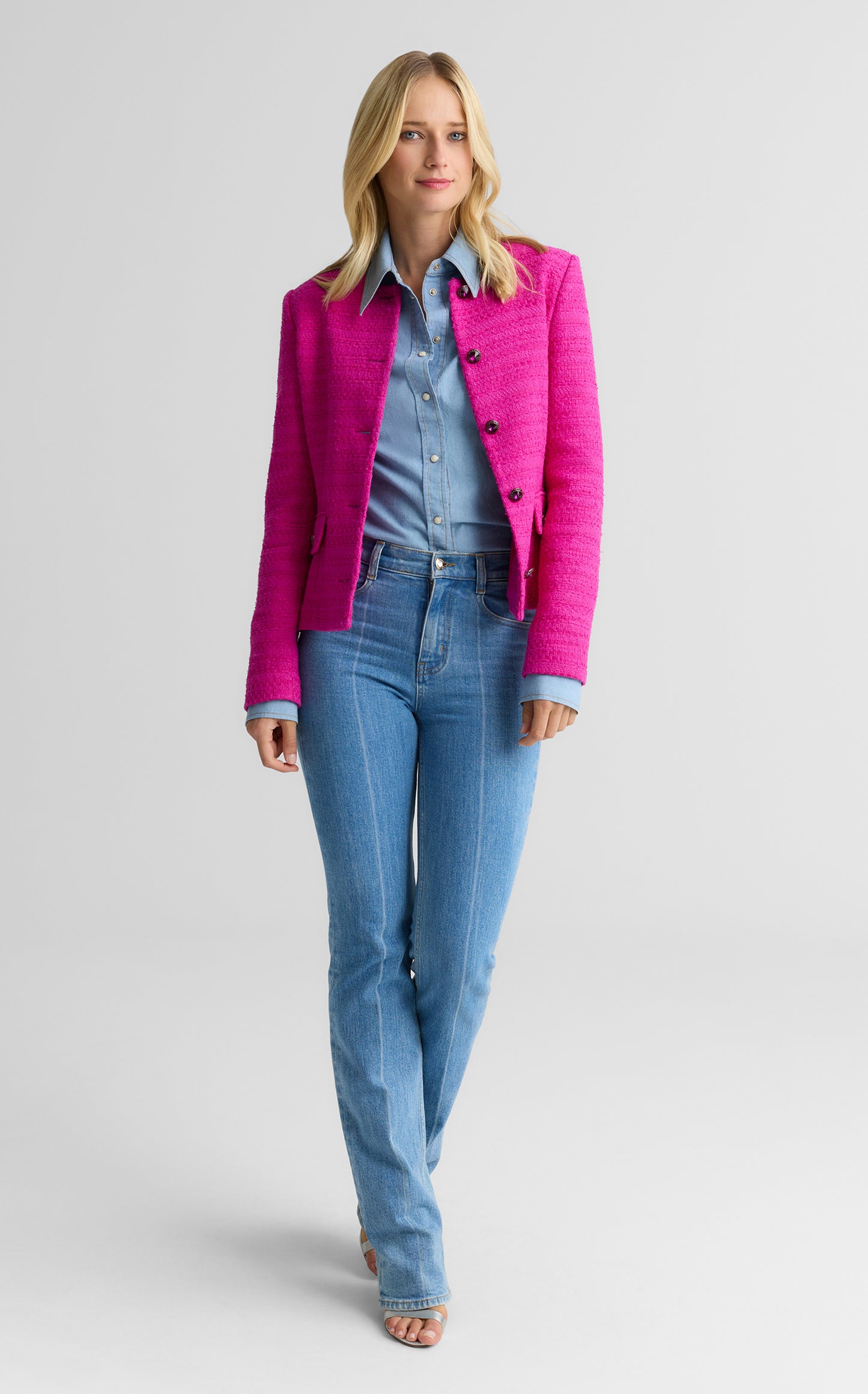 Tamara Blouse In Chambray