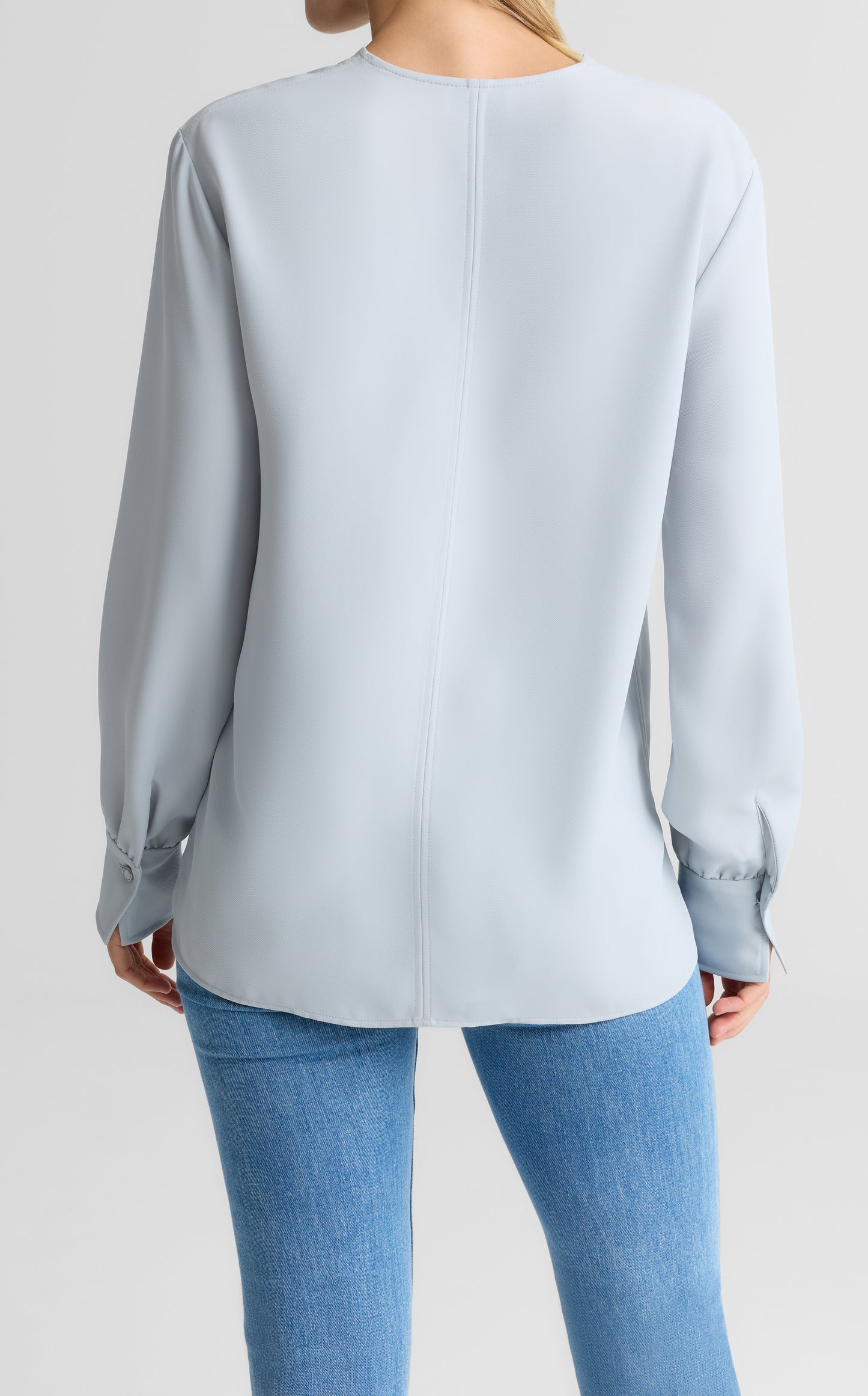 Yara Blouse In Lightweight Twill