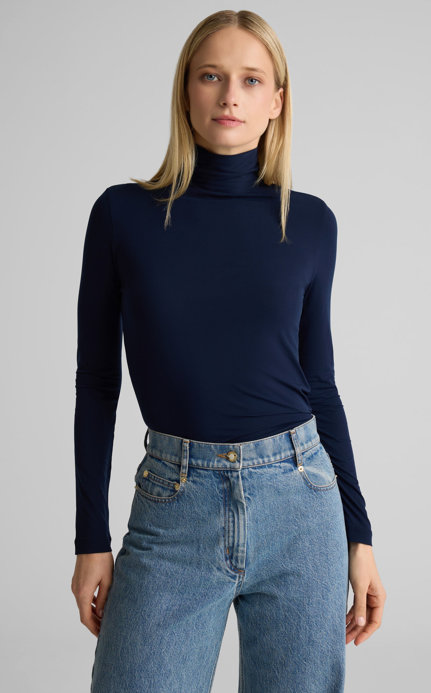 Long Sleeve T-Neck Shell