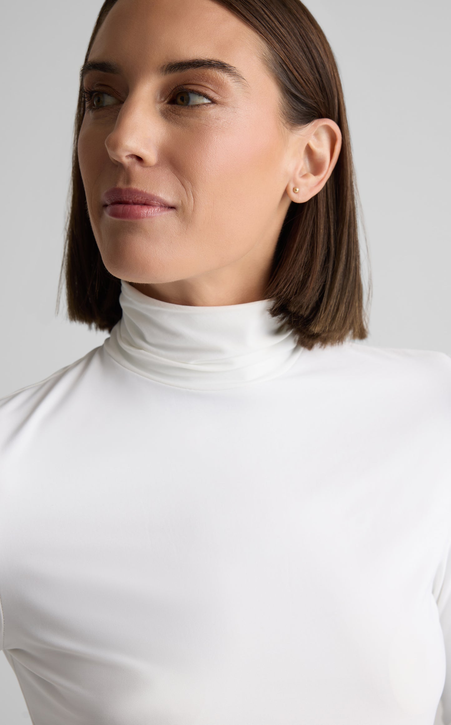 Long Sleeve T-Neck Shell