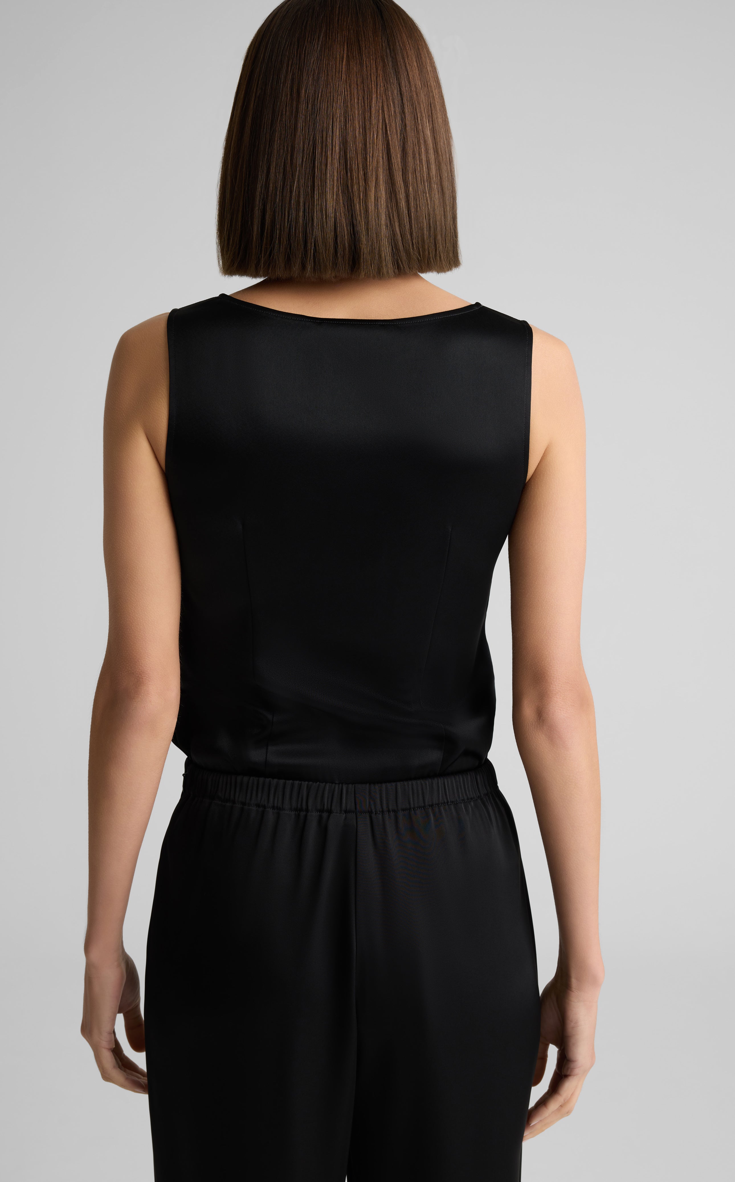 Liquid Satin Shell | St. John Knits