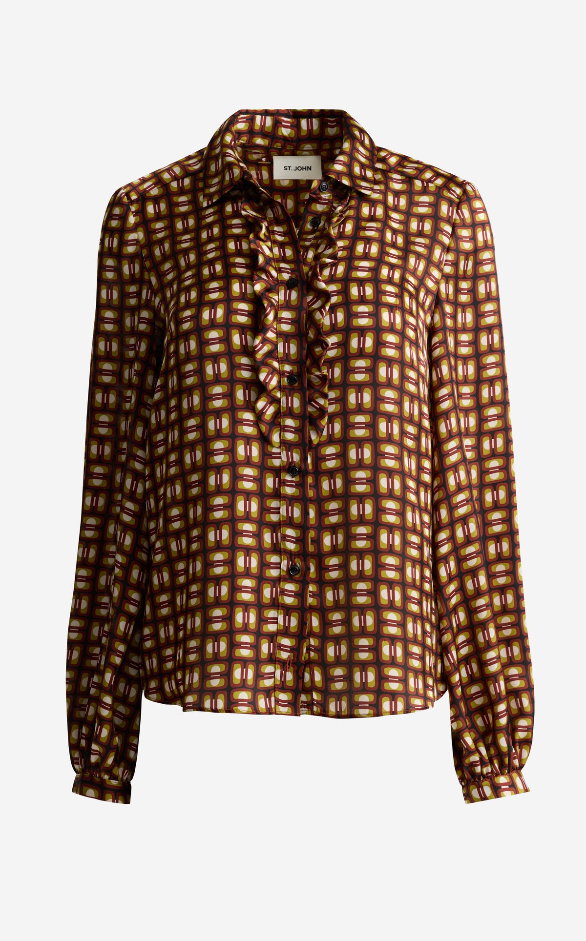 Blouse In Tile Print