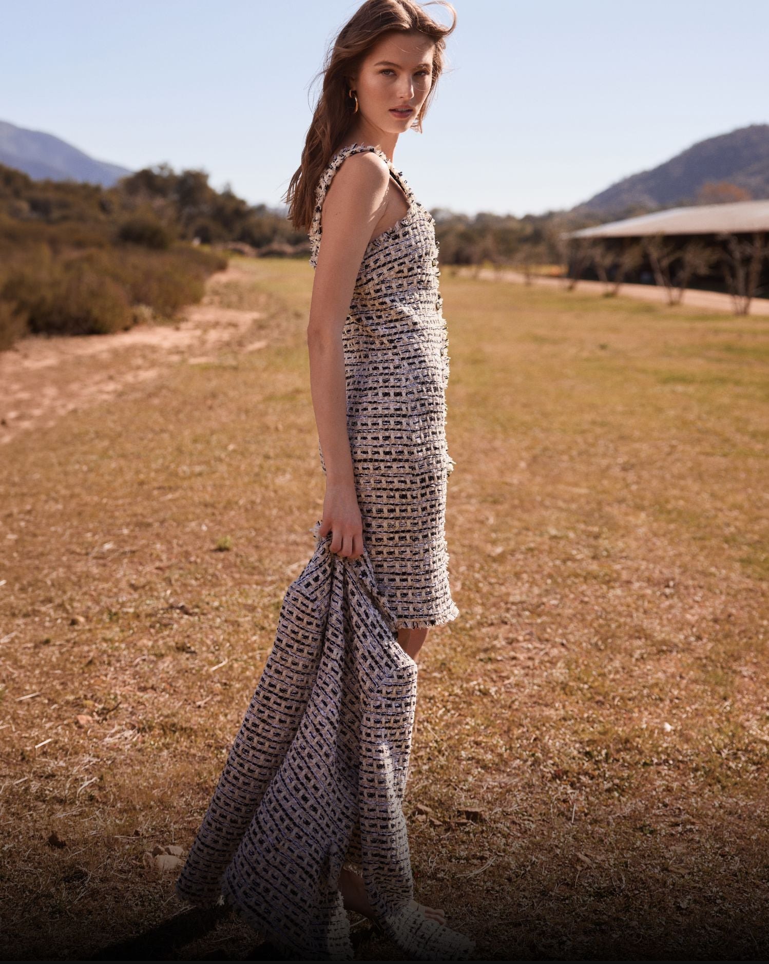 （K07660） ST.JOHN セントジョン　ニット　ワンピース　4　ビジュー St. John Knits | Timeless Luxury