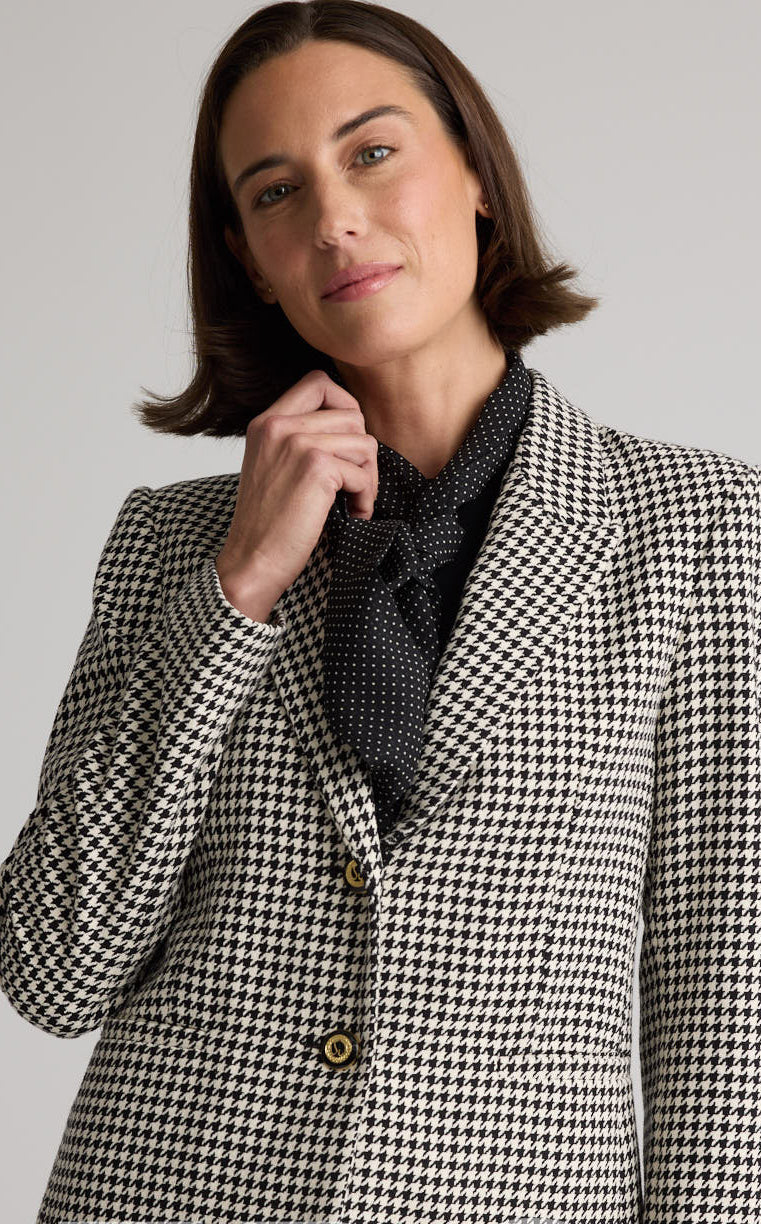 Bridget Scarf In Petite Dot Printed Silk