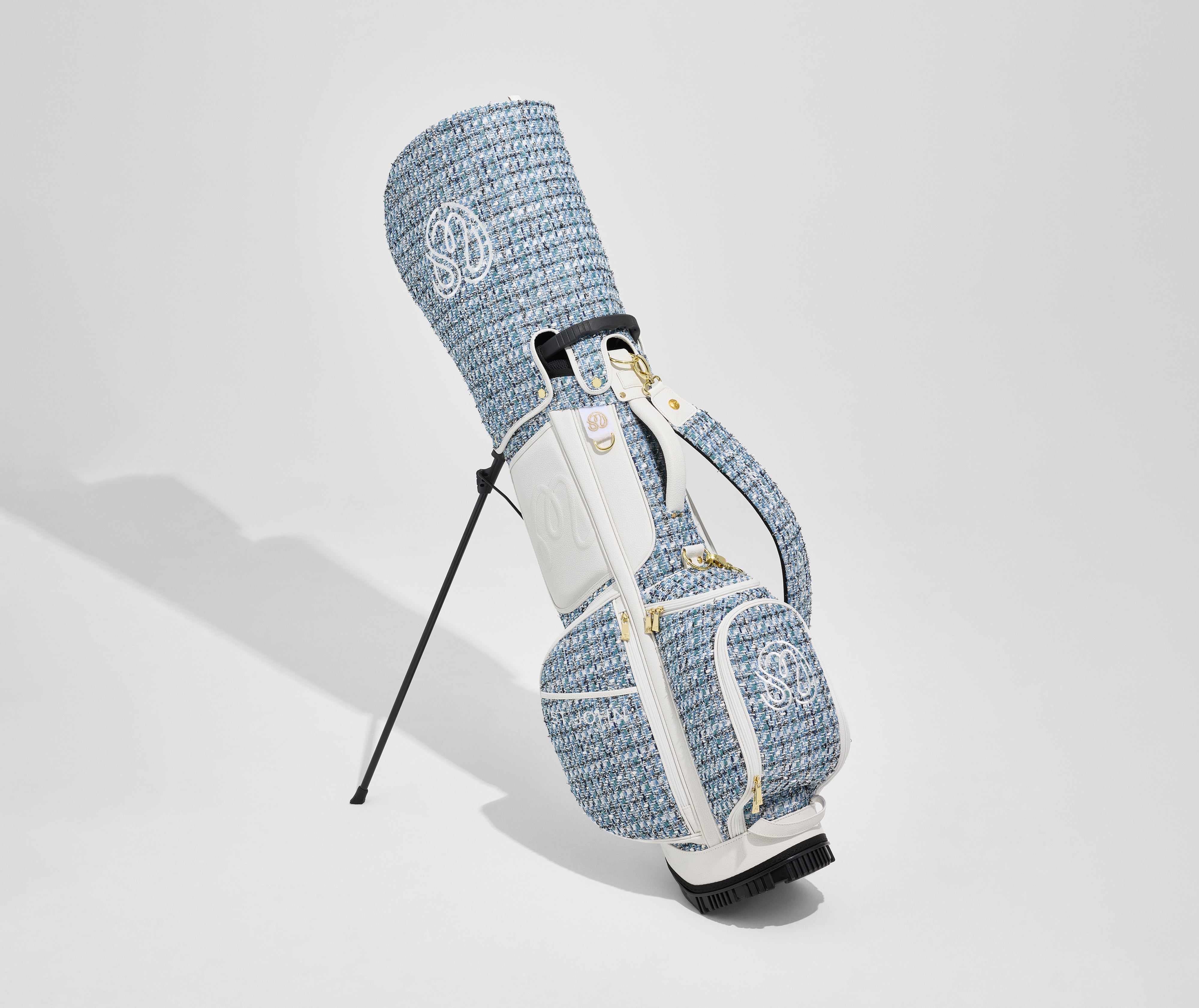 St. John x Malbon Signature Tweed Golf Bag – St. John Knits