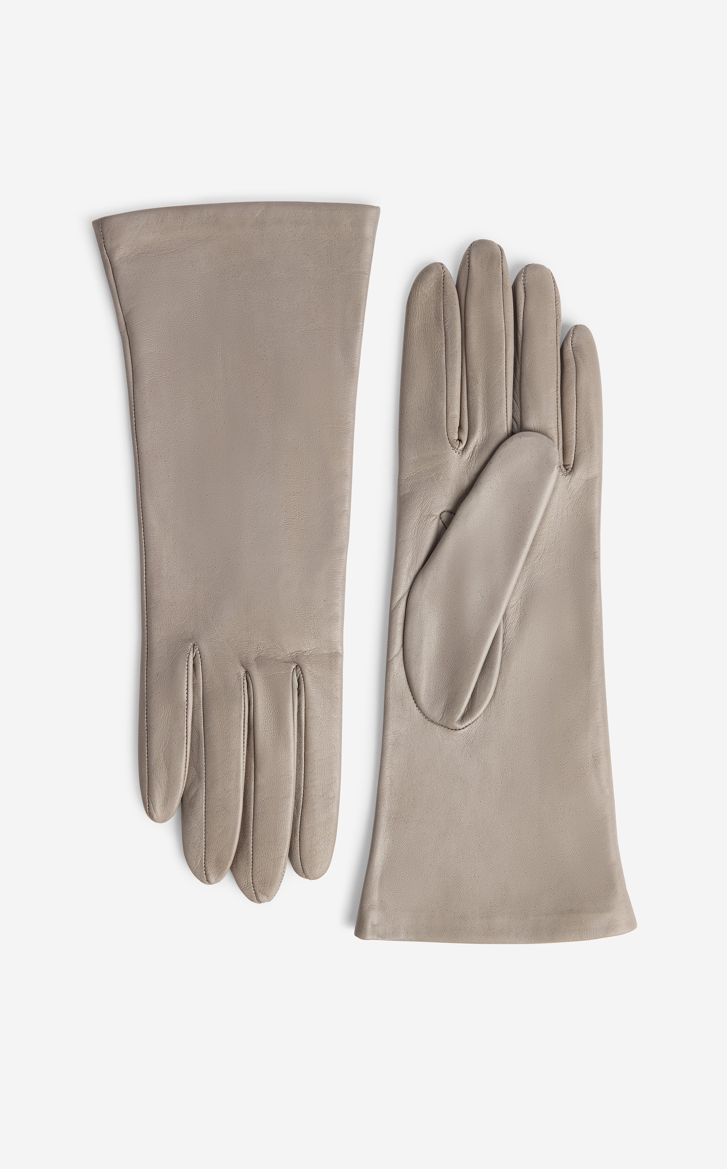 Short Leather Gloves – St. John Knits