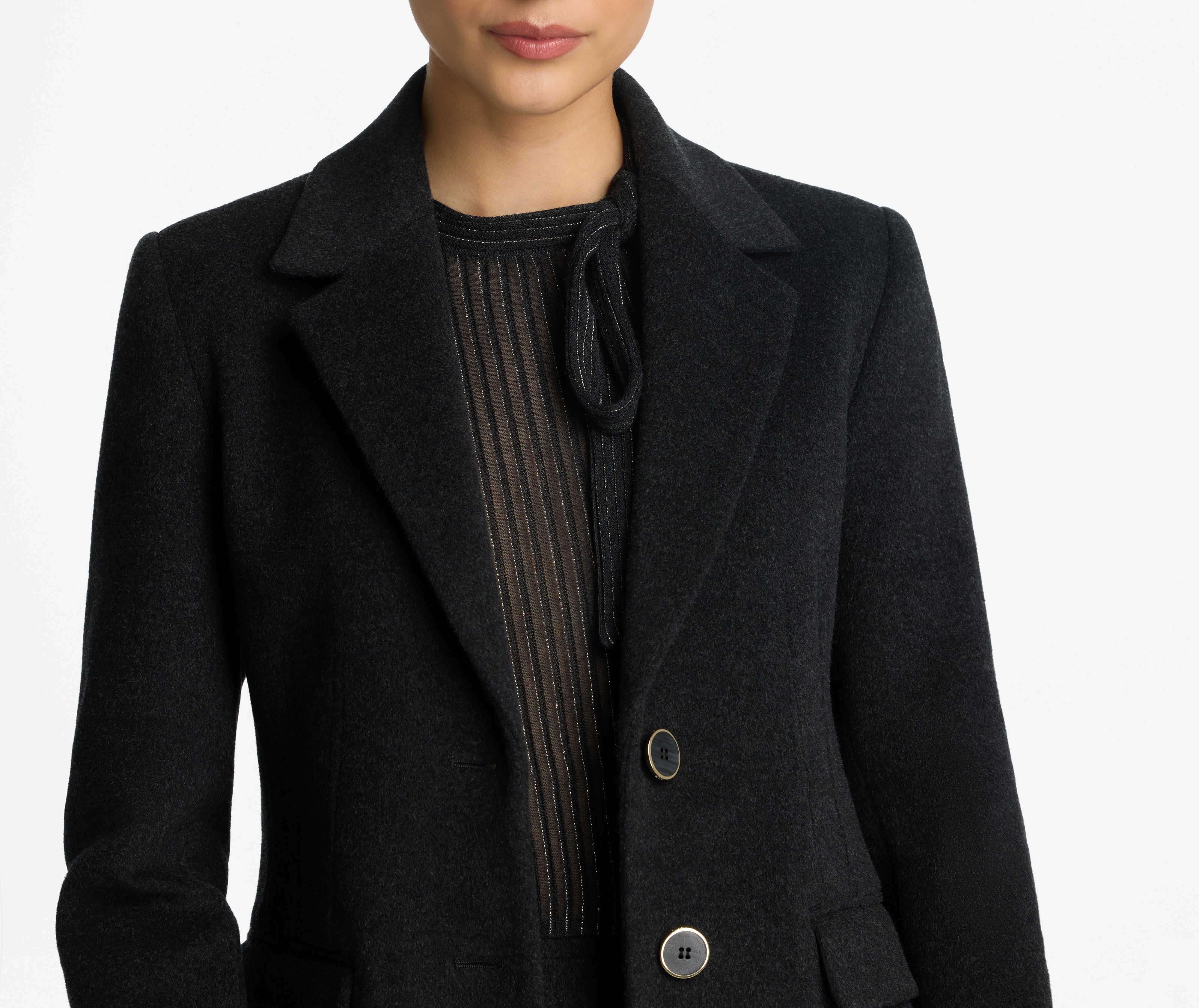 Wool Cashmere Jacket – St. John Knits