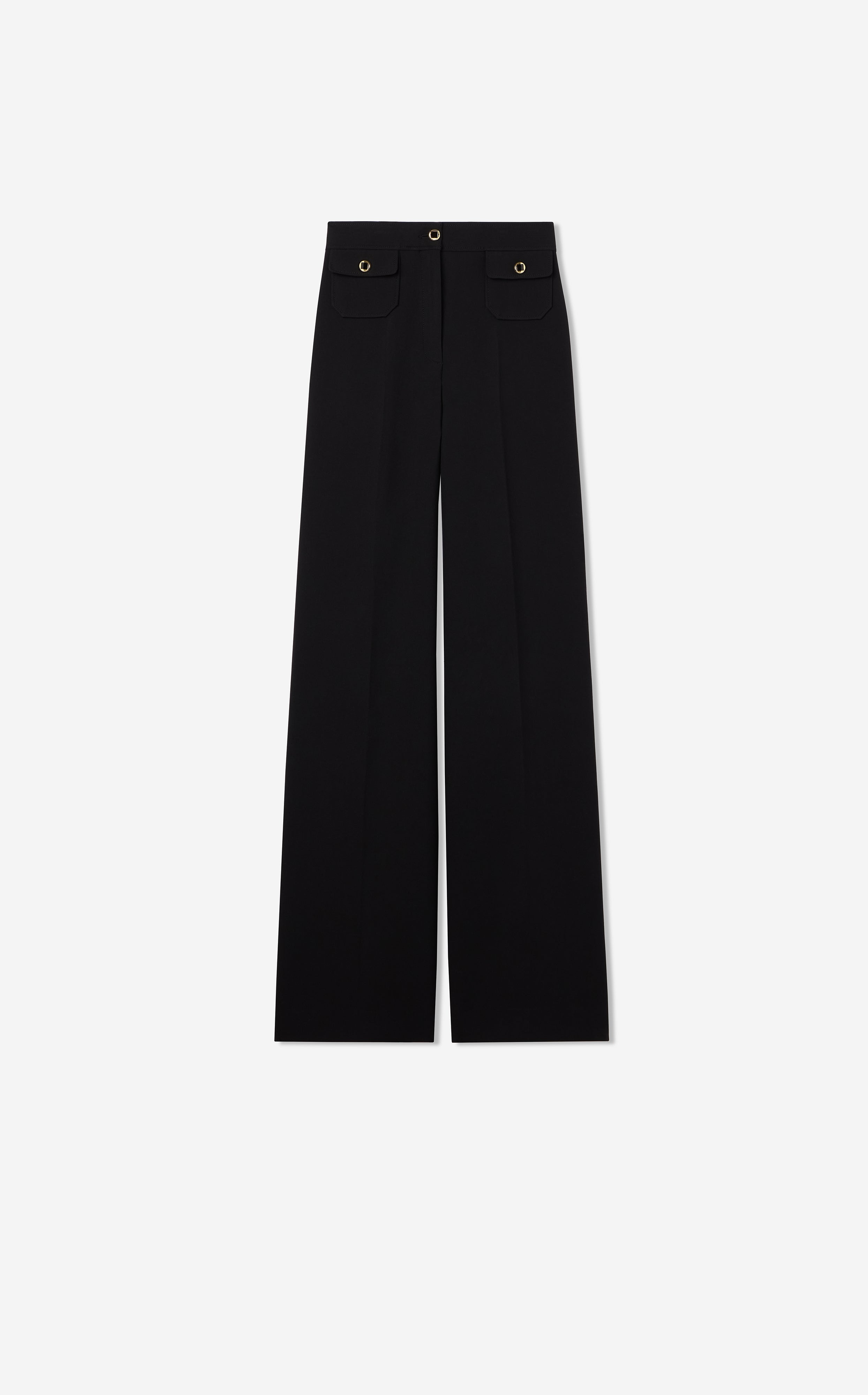 Stretch Crepe Suiting Pant - Black – St. John Knits Stretch Crepe Suiting Pant - Black – St. John Knits