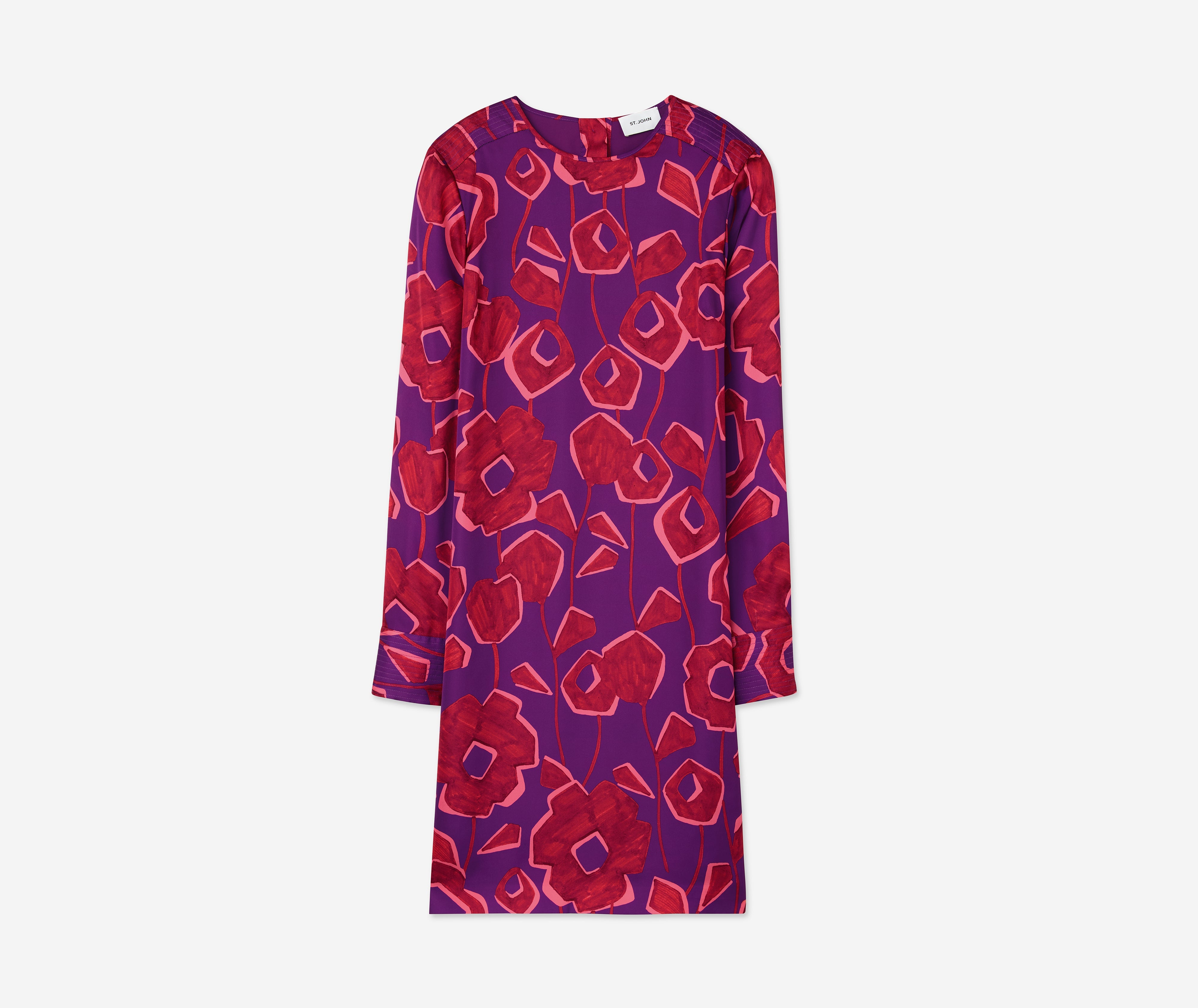 く日はお得♪ Print Floral Cubist Dress Knits John St. – トップス