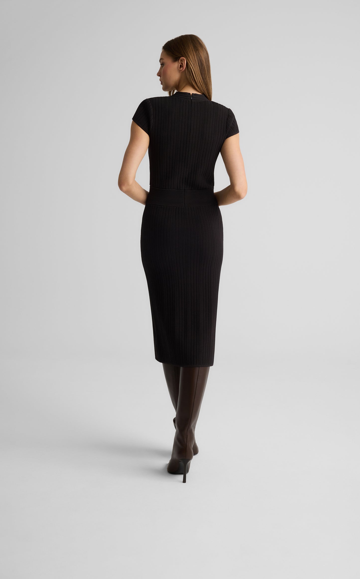 Viola Dress in Robinson Rib Knit