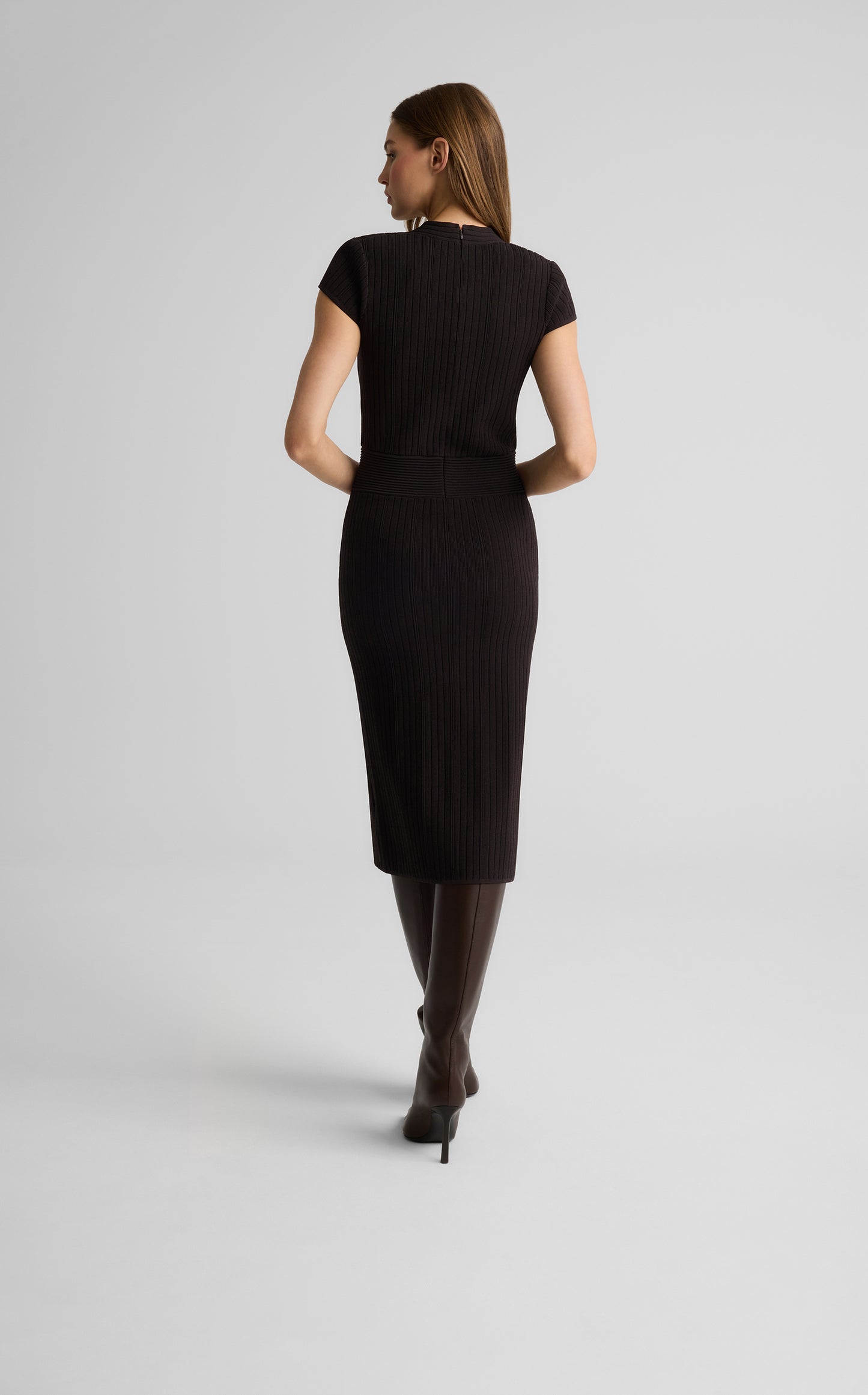 Viola Dress in Robinson Rib Knit