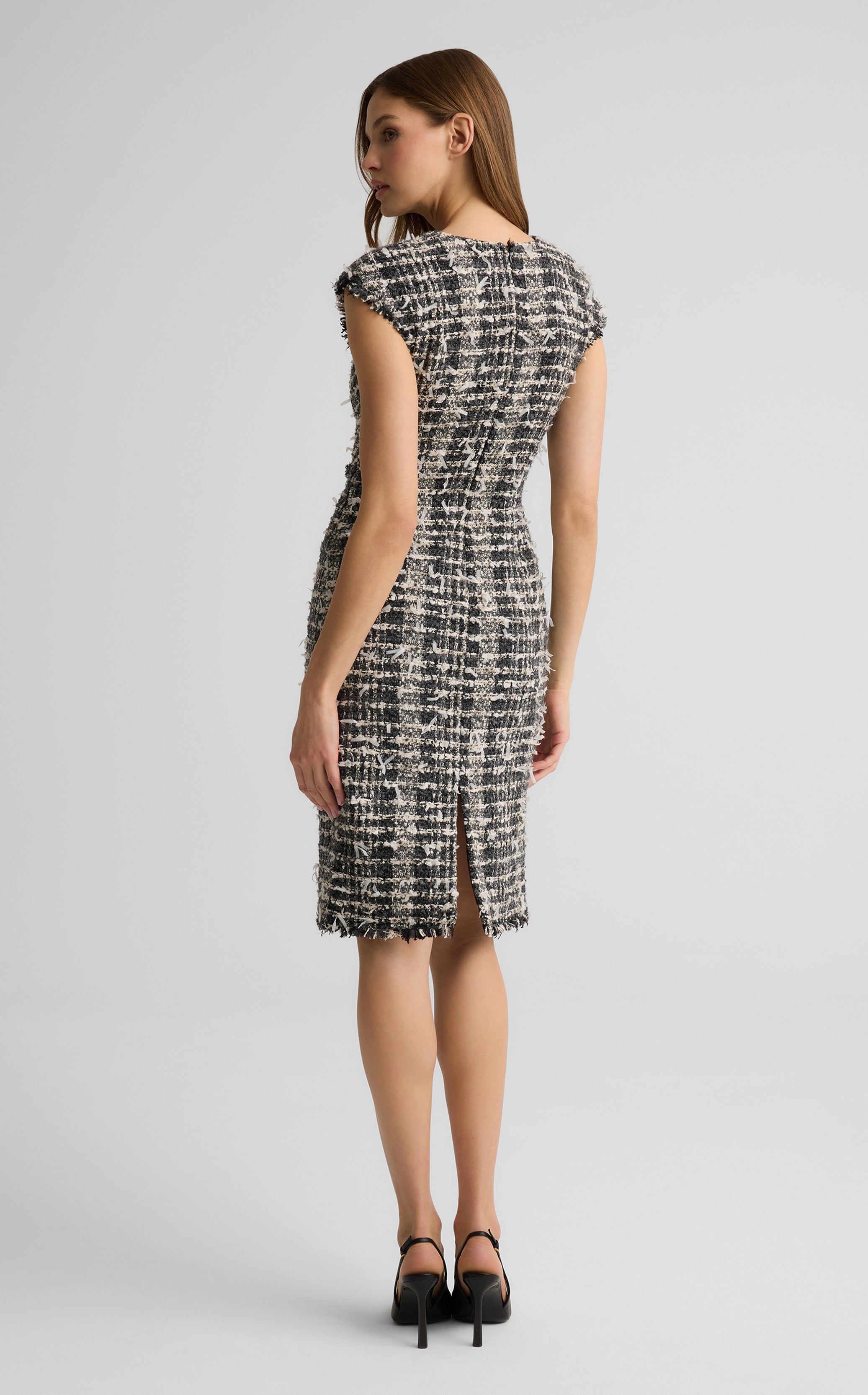 Vivi Dress in Topanga Tweed | St. John Knits