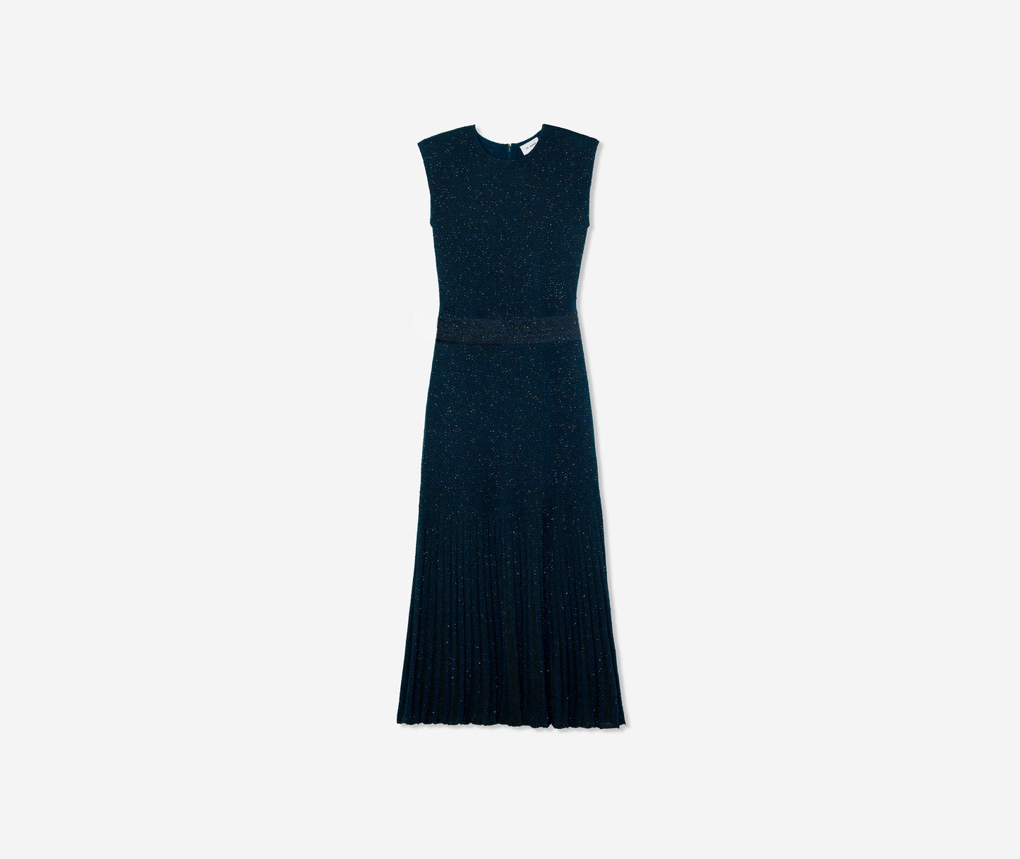 Cap Sleeve Sequin Knit Gown