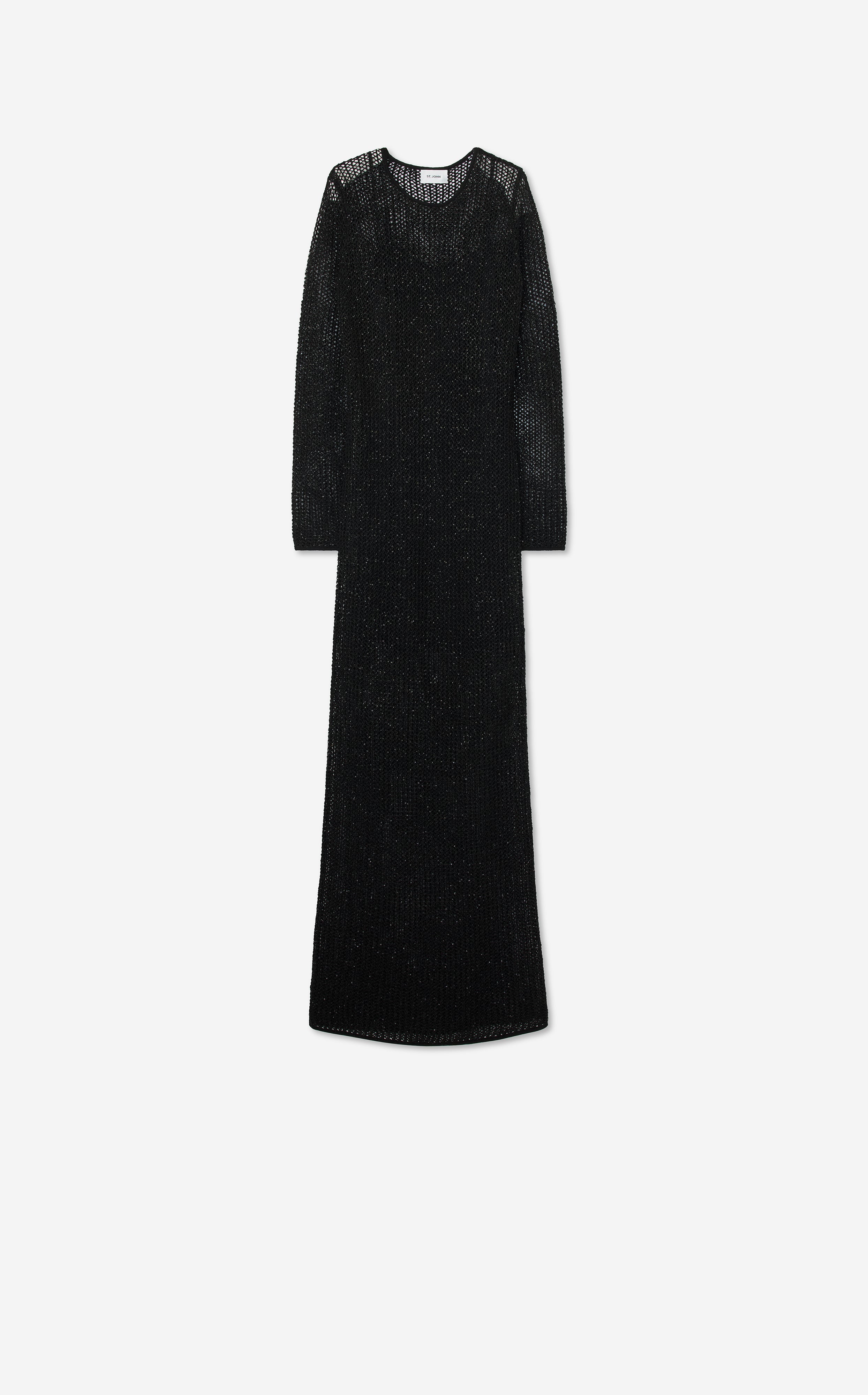 ワンピース SEQUINS KNIT DRESS JOSE MOON ワンピース SERIAL HOLE KNIT DRESS/シリアルホール