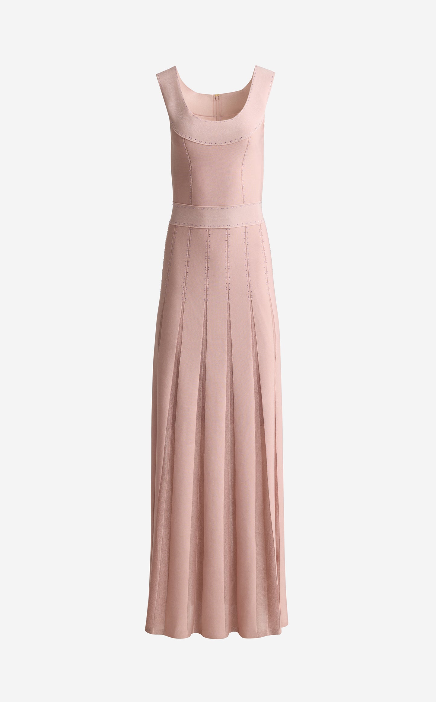 Jean Gown in Grove Godet Knit