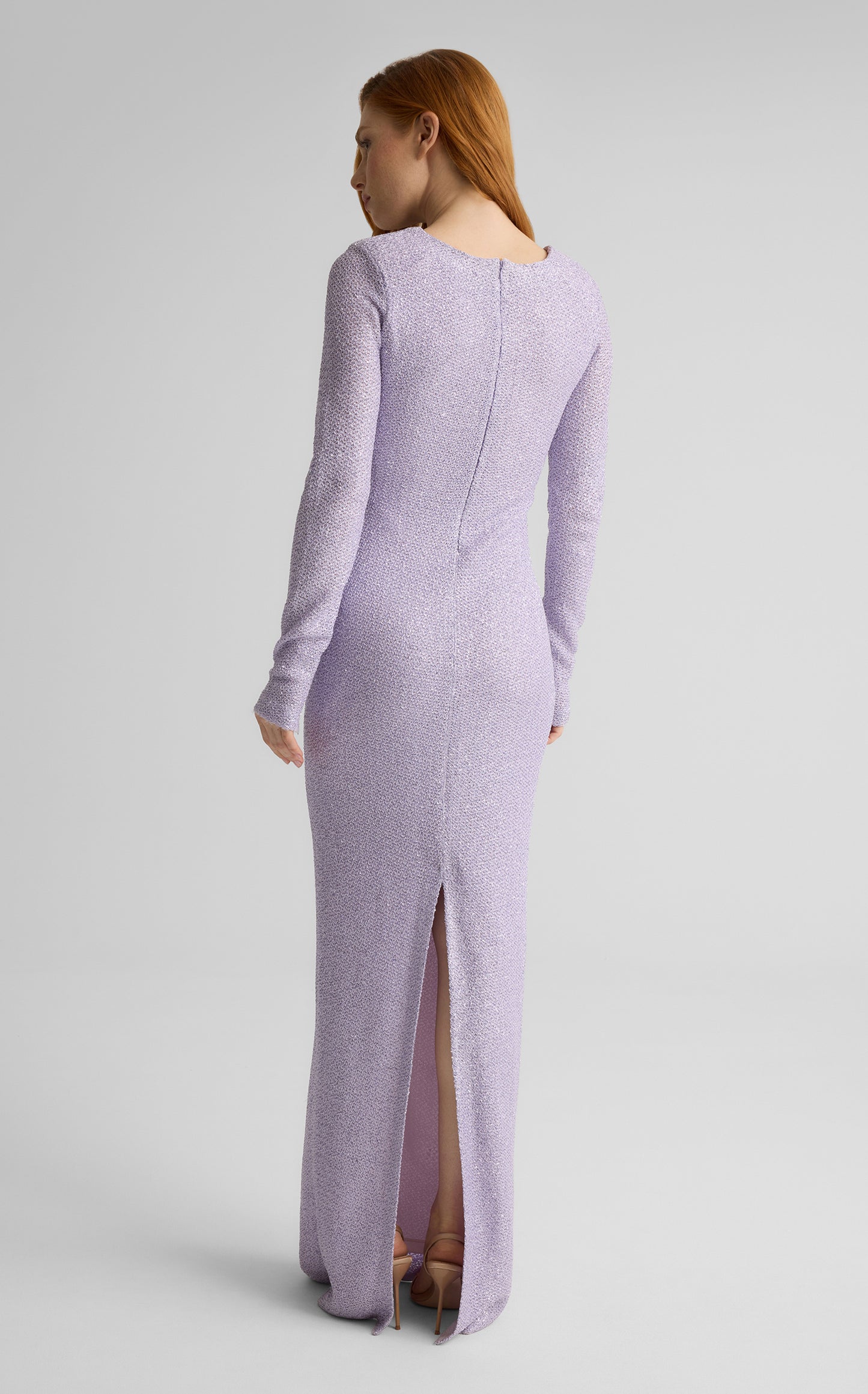 Nicoline Gown in Stretch Sequin Knit