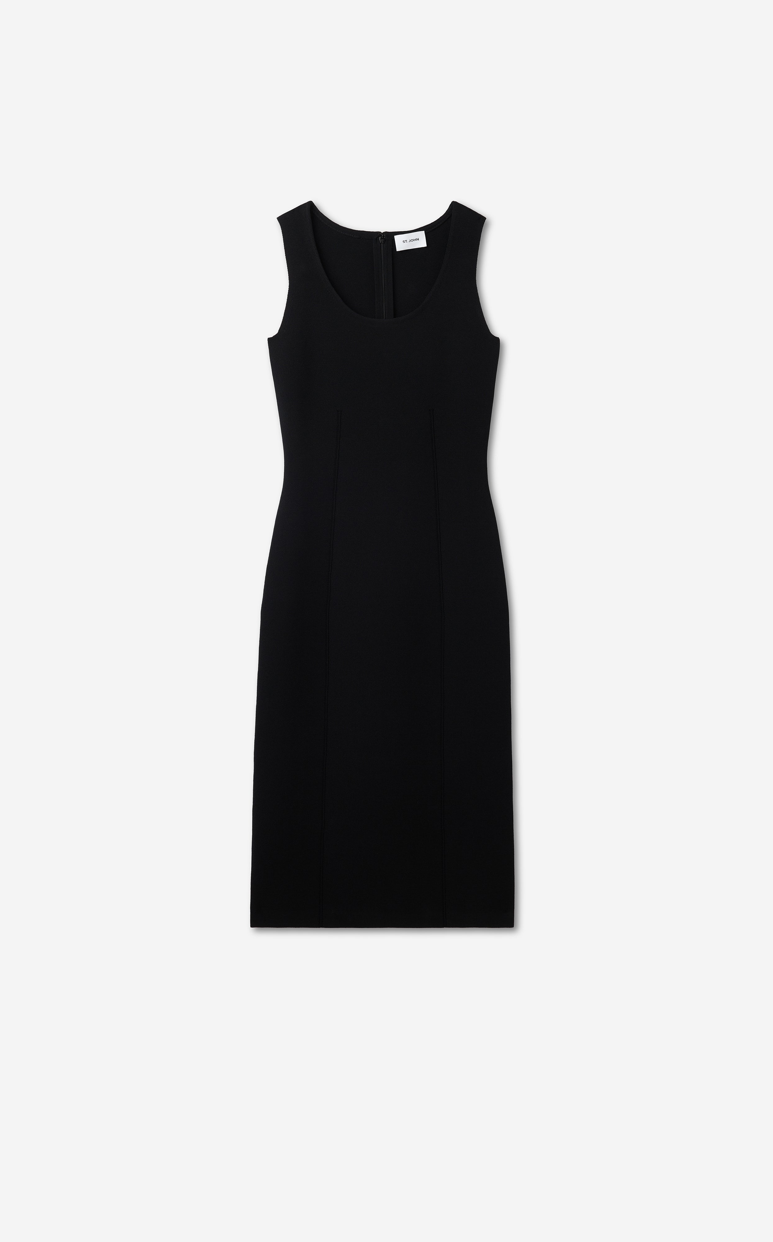 Lynn Dress In Santa Roma Knit – St. John Knits