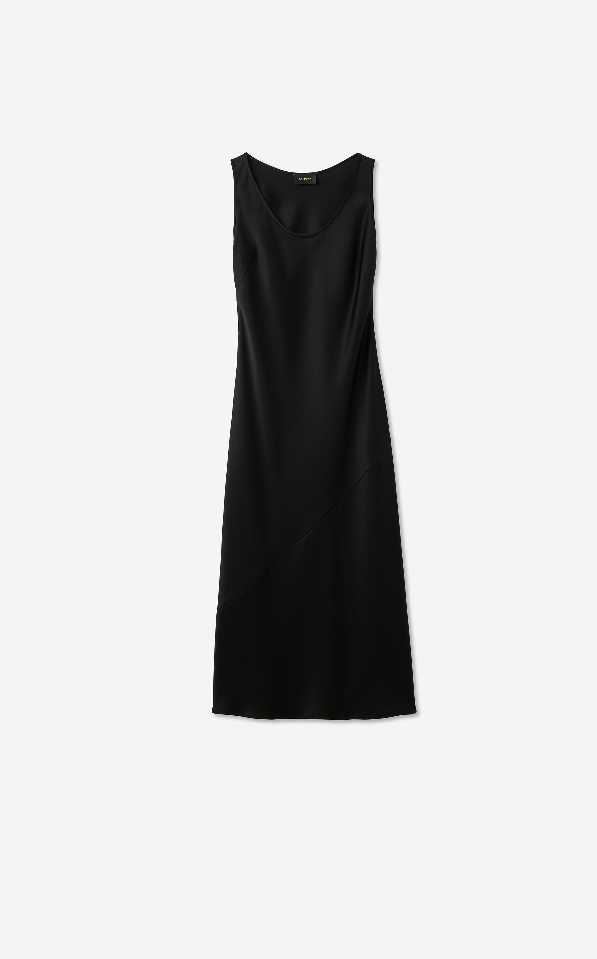 Sara Dress in Liquid Satin – St. John Knits