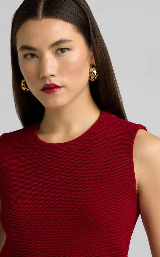 Pique Knit Shell