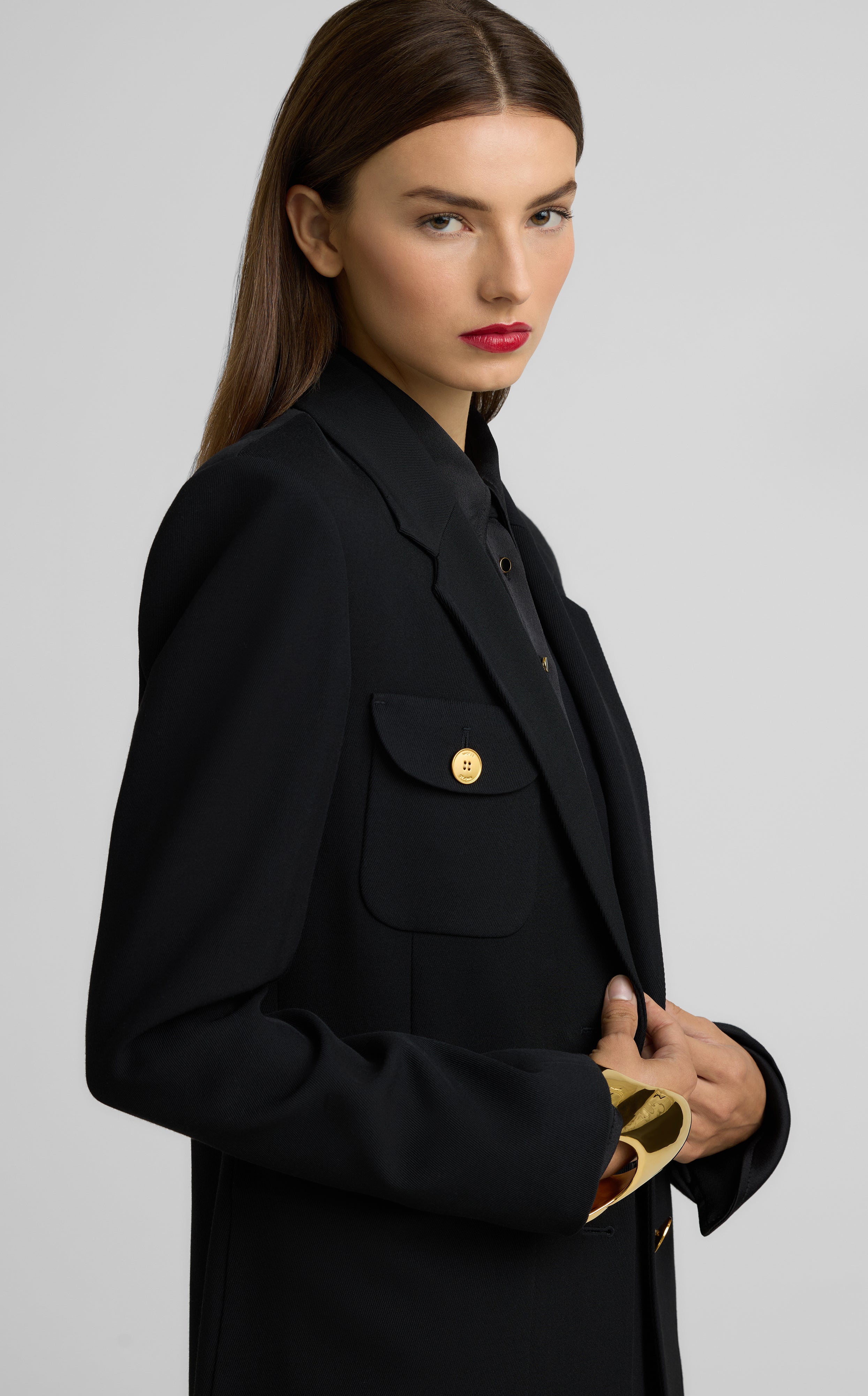 Stretch Twill Jacket – St. John Knits