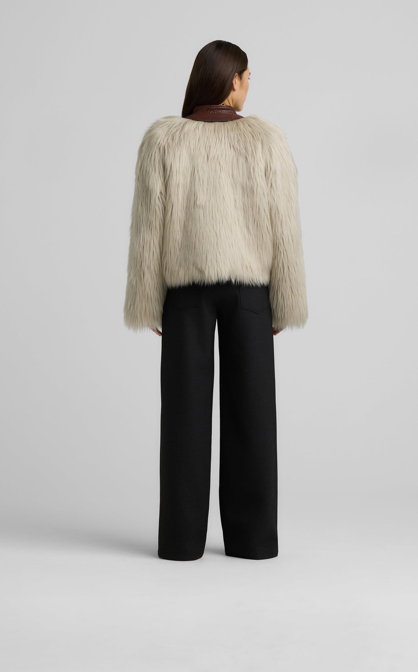 Faux Fur Short Jacket