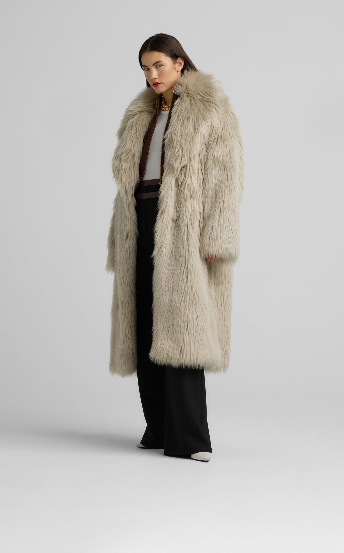 Faux Fur Coat