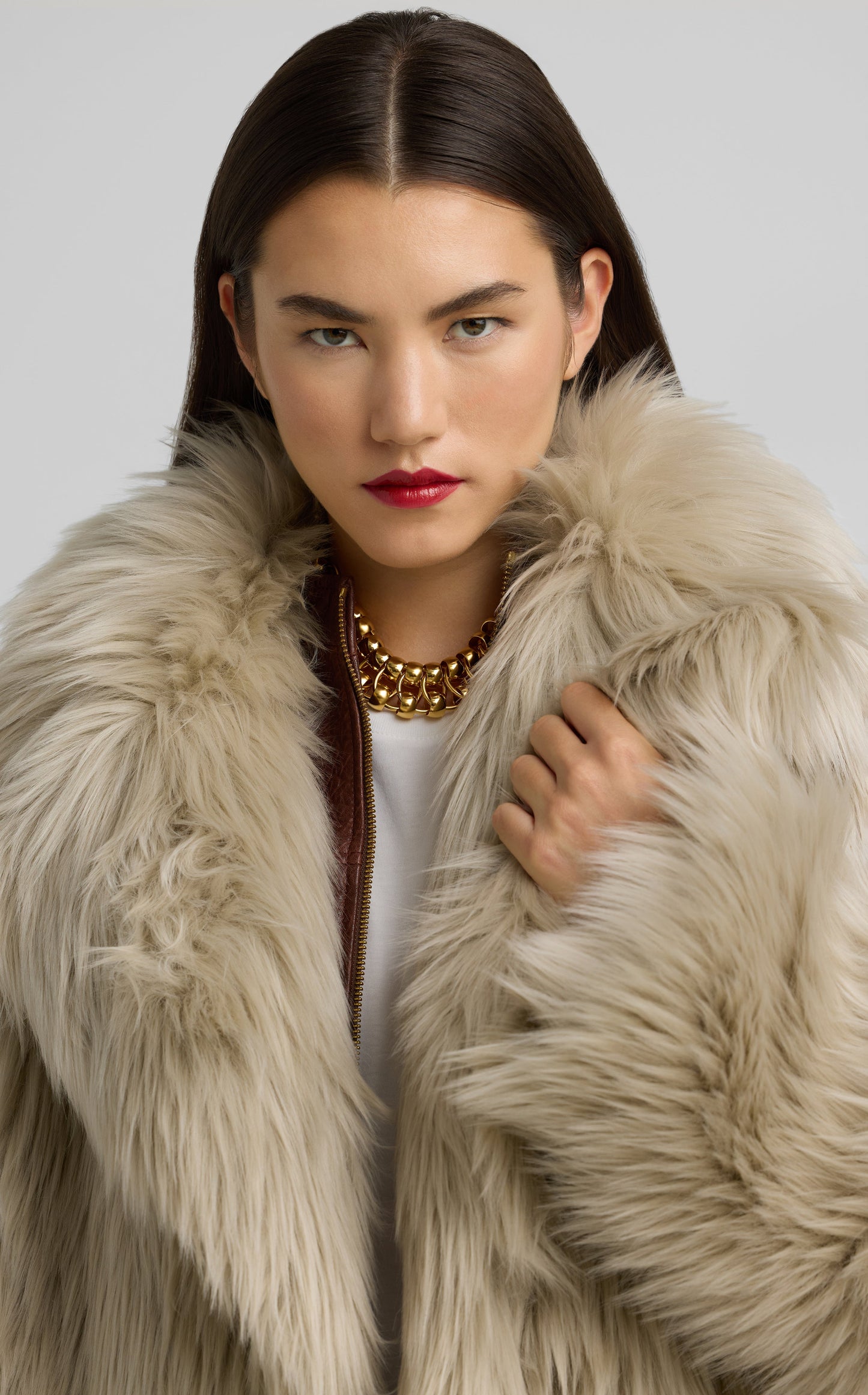 Faux Fur Coat