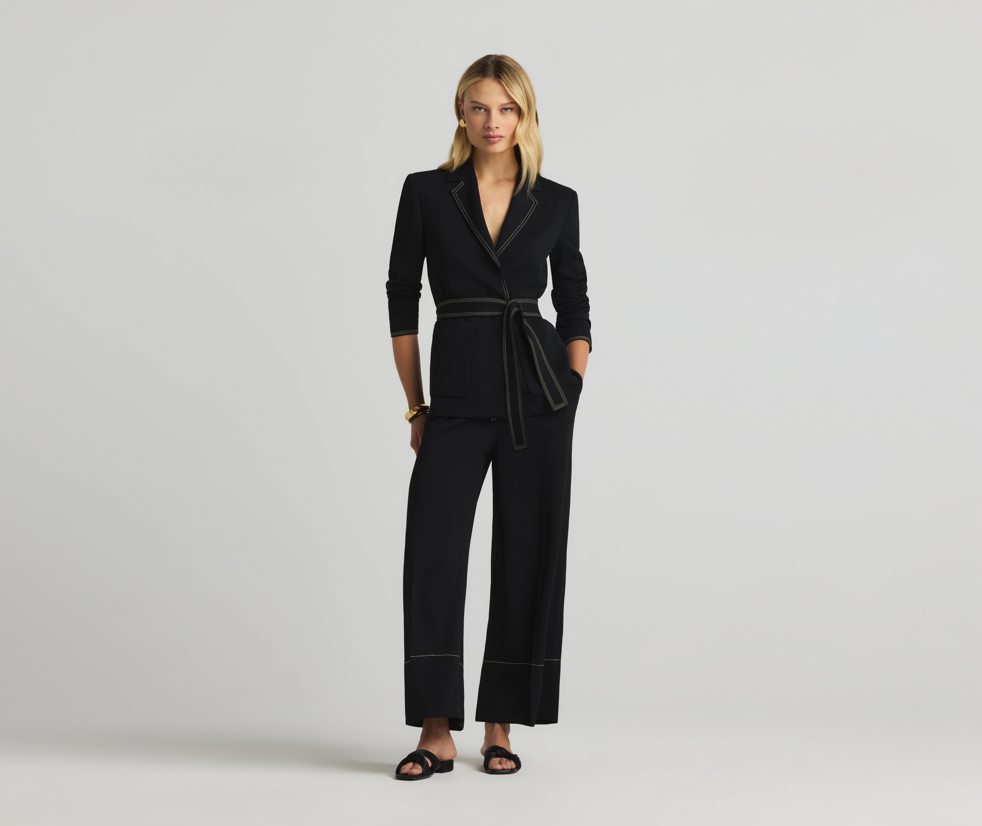 ジャケット ERIKA CAVALLINI SS25 EBONY JACKET (Y5SI25 K92) ERIKA CAVALLINI(エリカ カヴァリーニ) アウター(レディース
