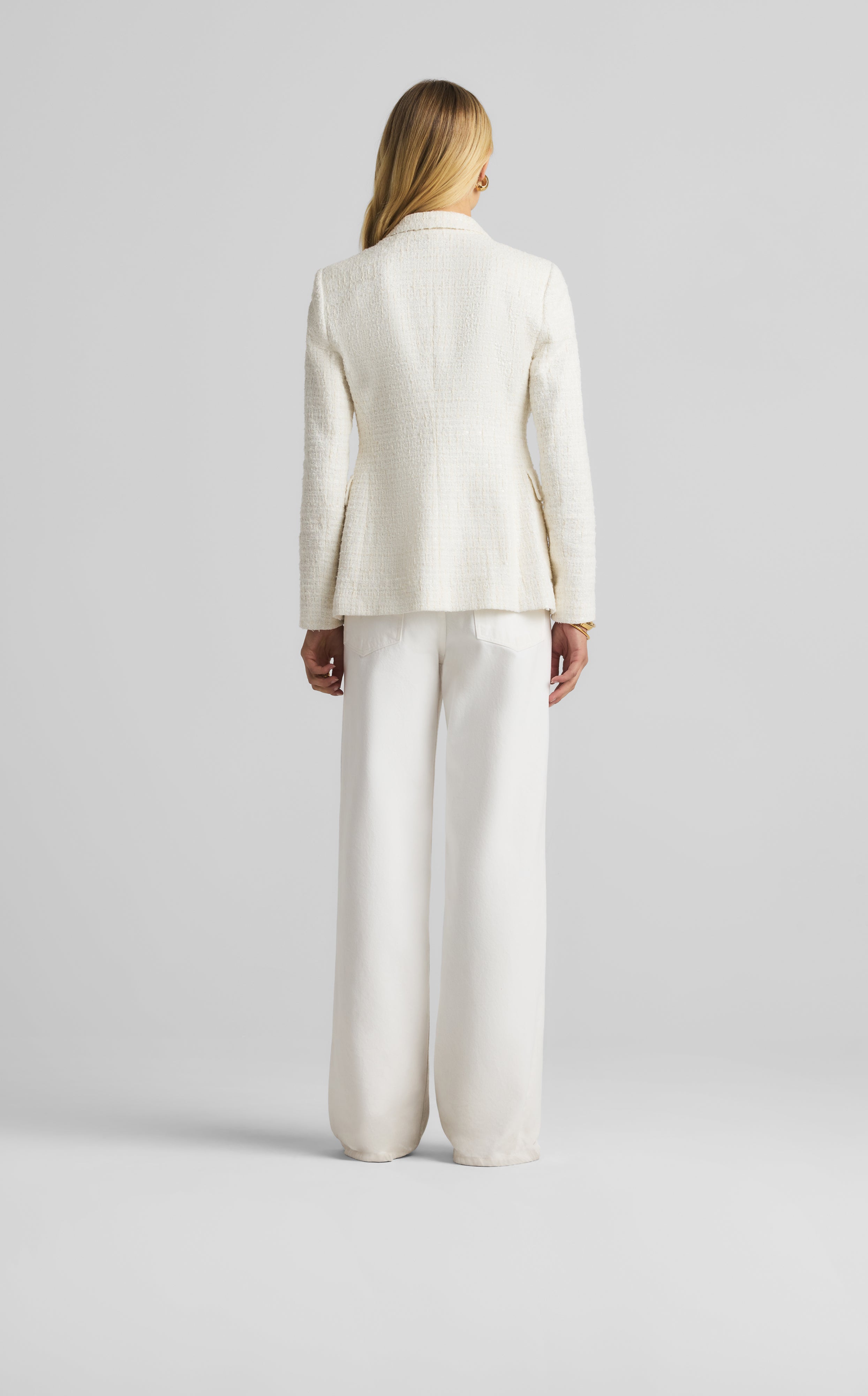 Tweed Knit Jacket with Pockets – St. John Knits