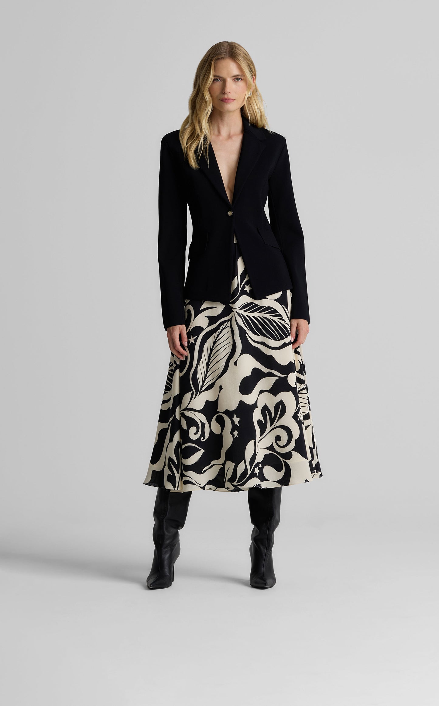 Harper Jacket in Santa Roma Knit