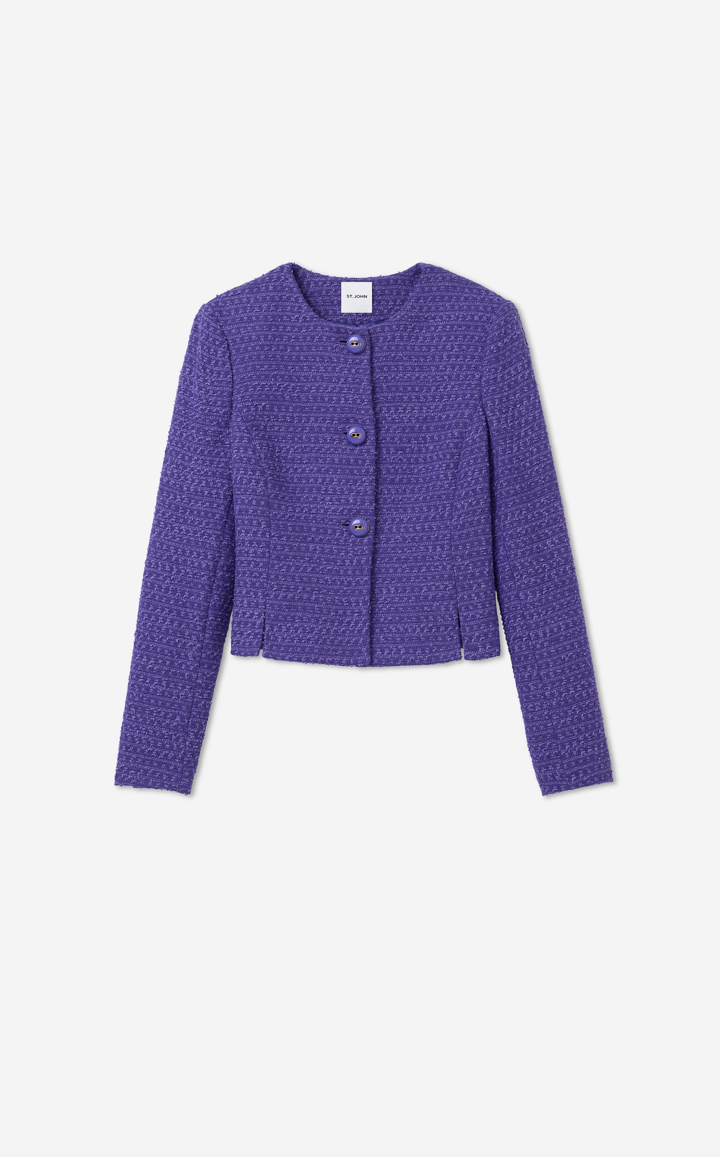 Riley Jacket in Astoria Tweed – St. John Knits