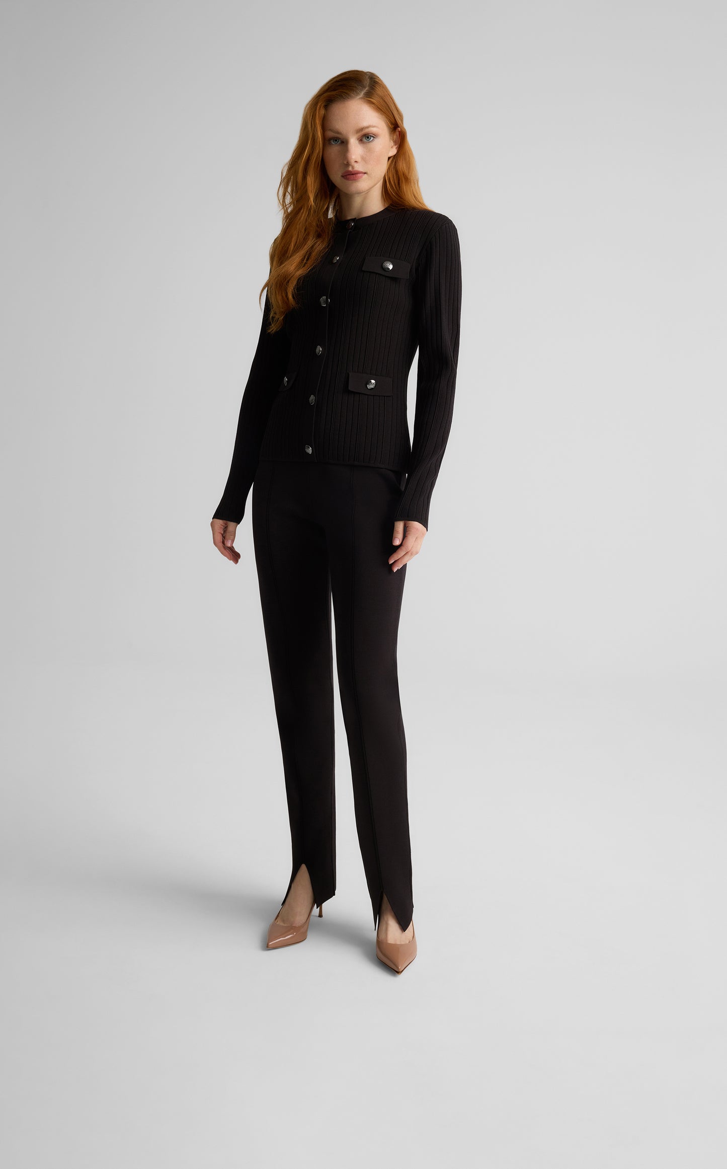 Libby Jacket in Robinson Rib Knit