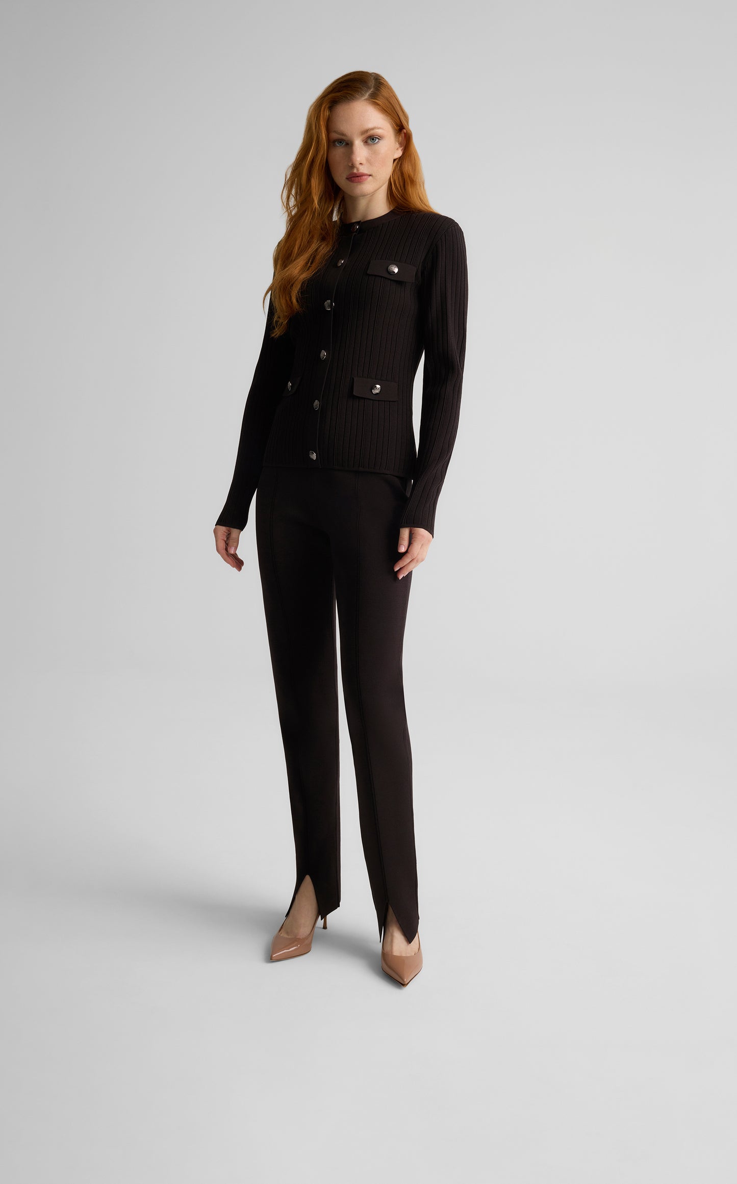 Libby Jacket in Robinson Rib Knit